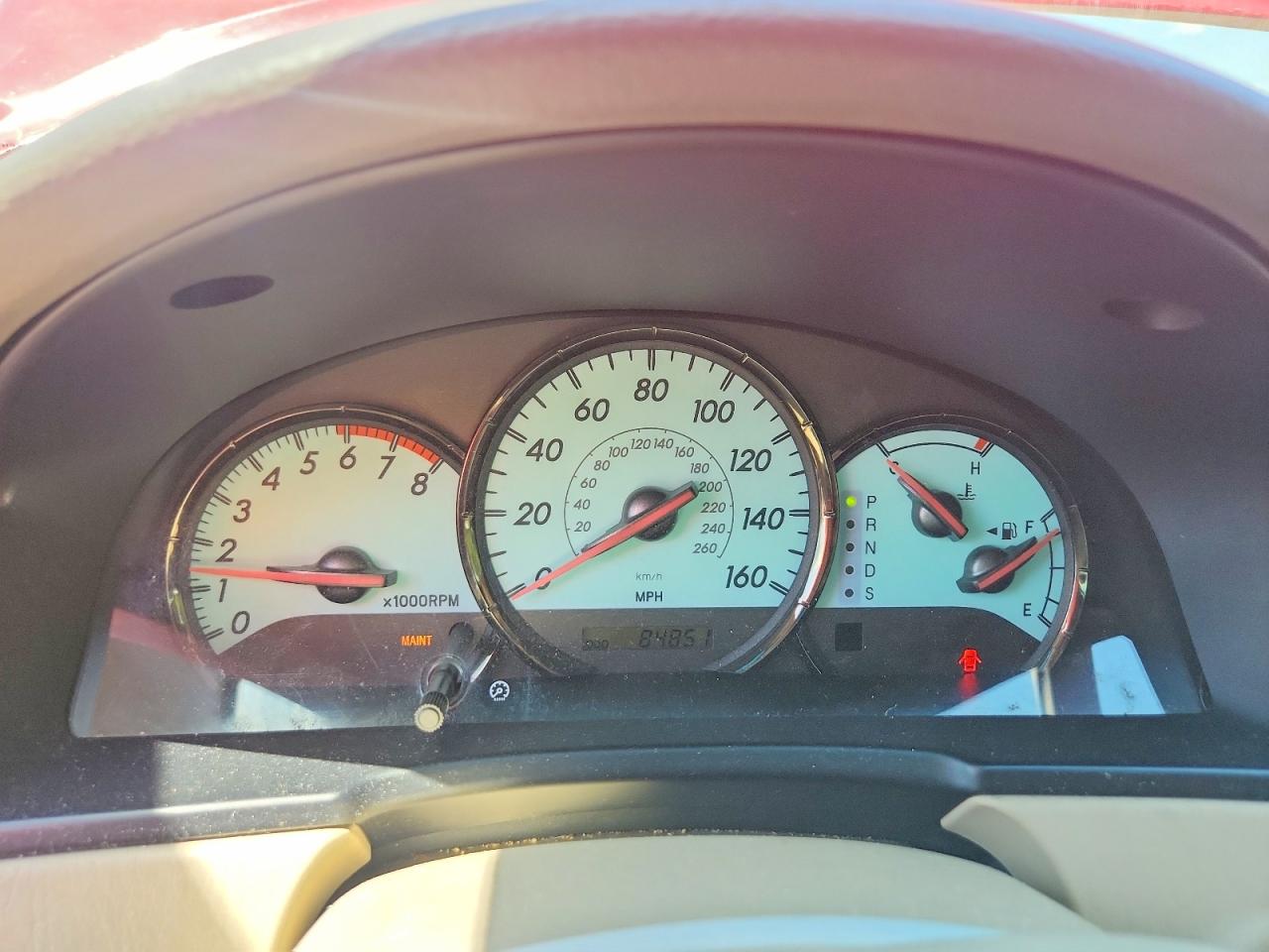 2005 Toyota Camry Solara Sle V6 Red vin: 4T1FA38P15U059807
