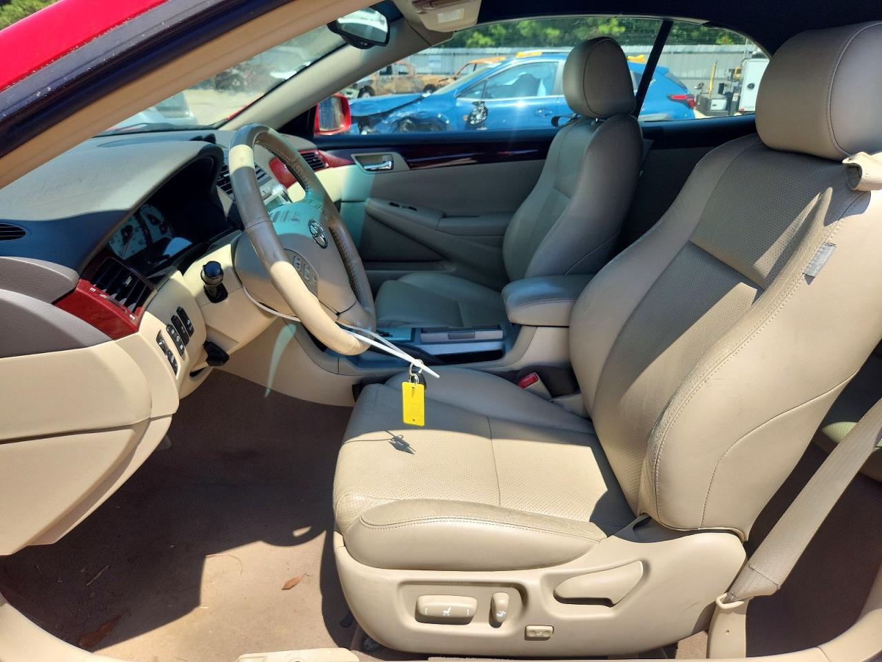 2005 Toyota Camry Solara Sle V6 Red vin: 4T1FA38P15U059807