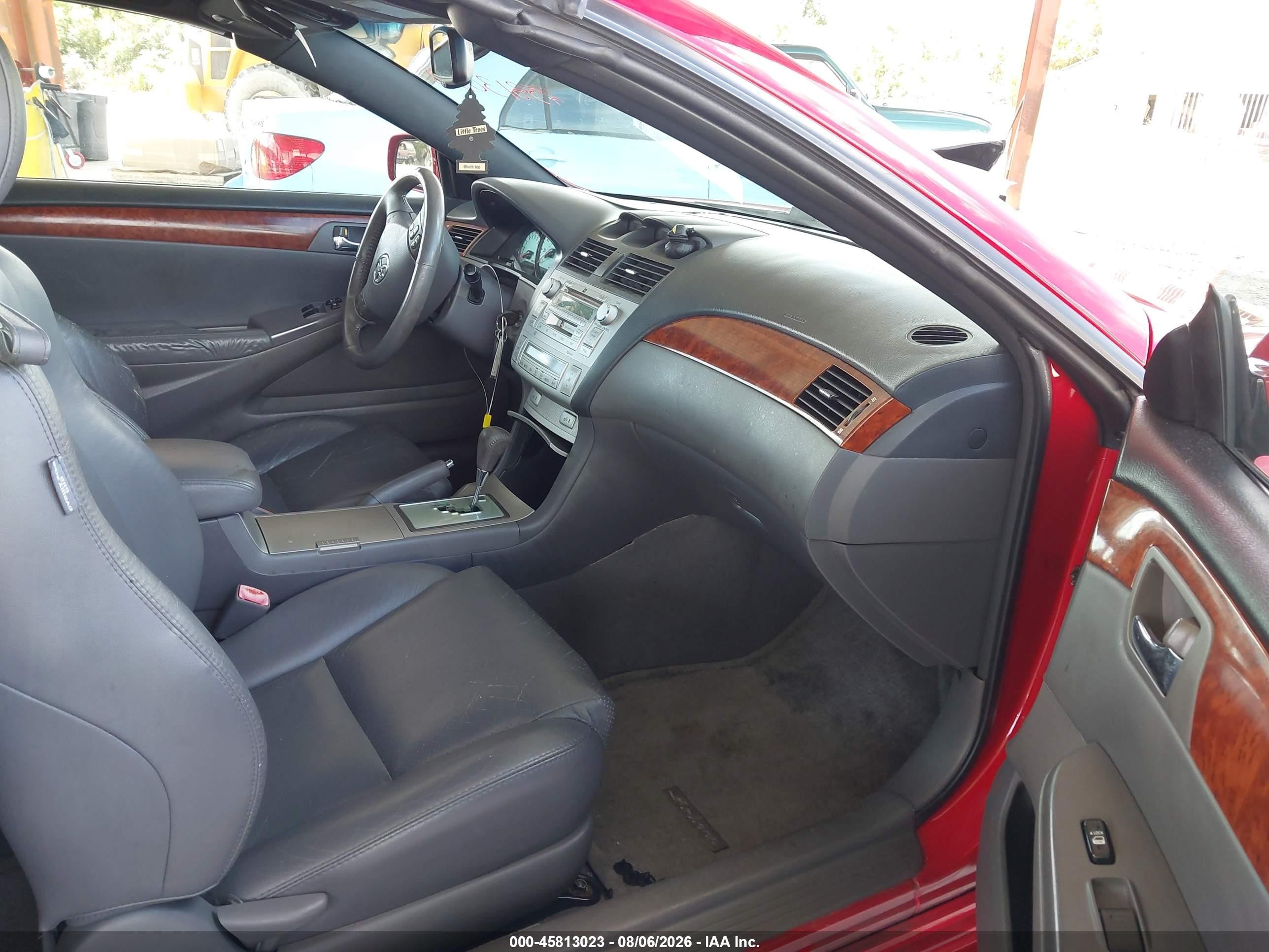 2006 Toyota Camry Solara Sle Red vin: 4T1FA38P16U093246