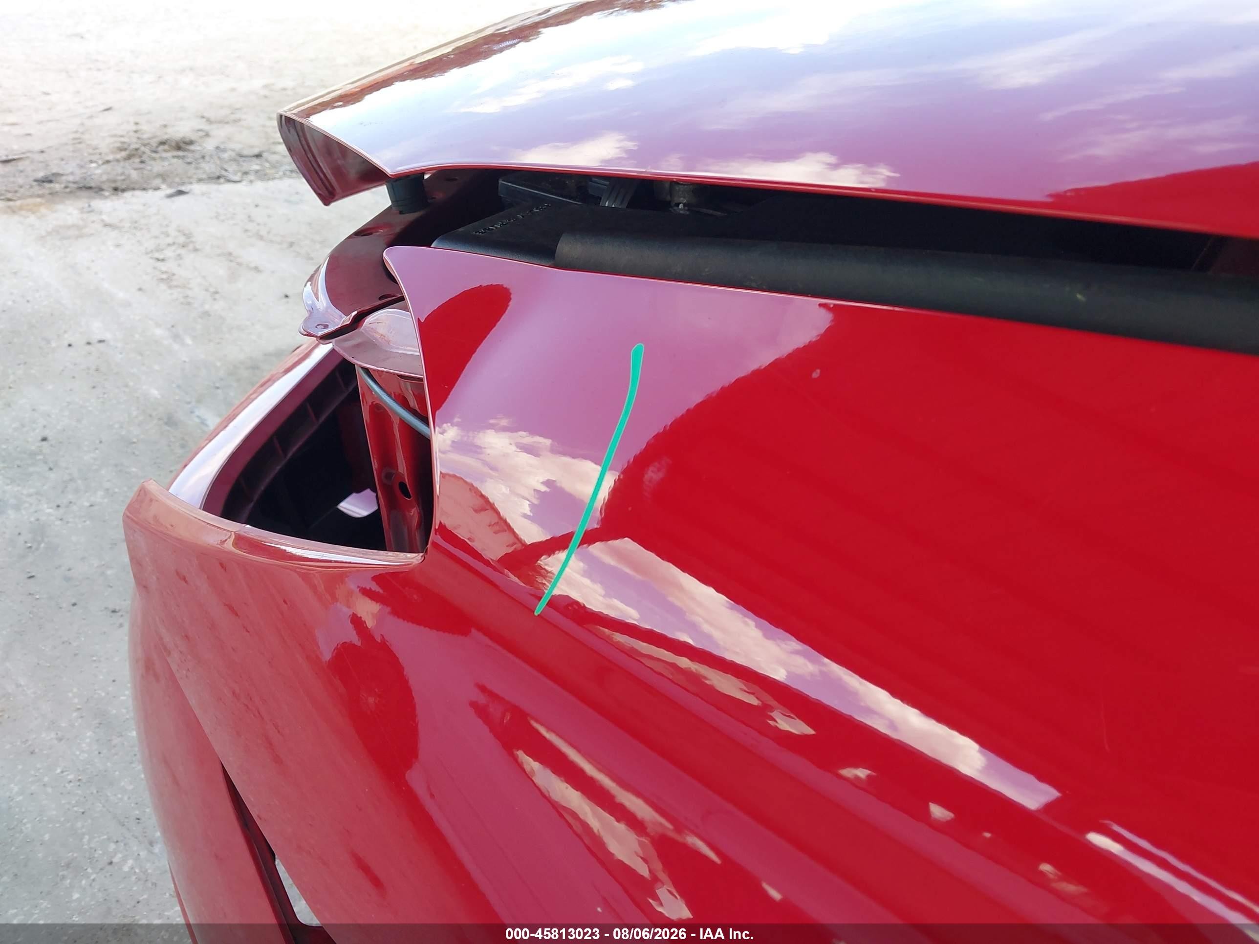 2006 Toyota Camry Solara Sle Red vin: 4T1FA38P16U093246