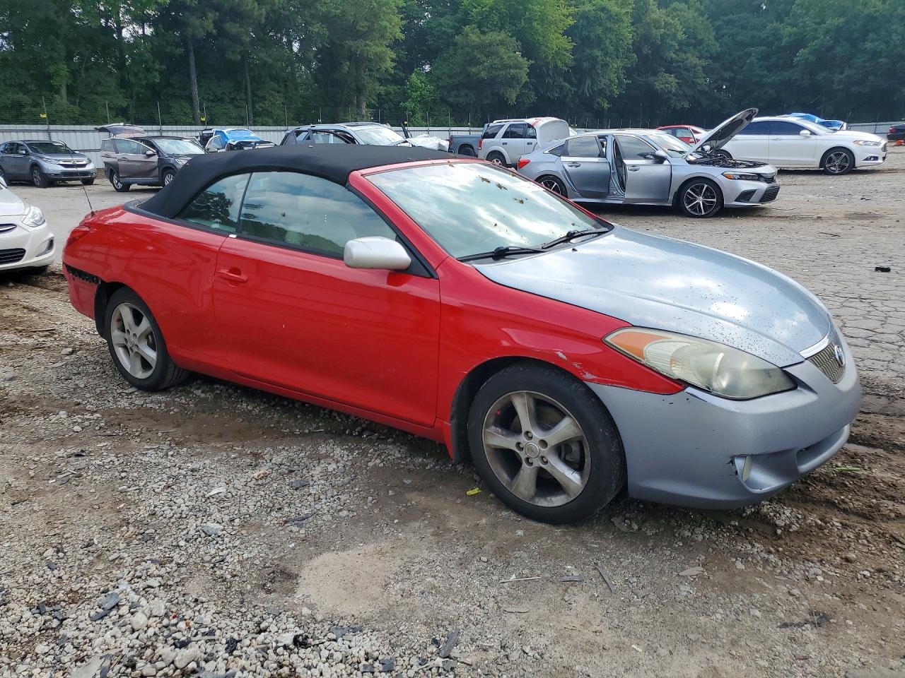 2006 Toyota Camry Solara Sle V6 Red vin: 4T1FA38P16U094106