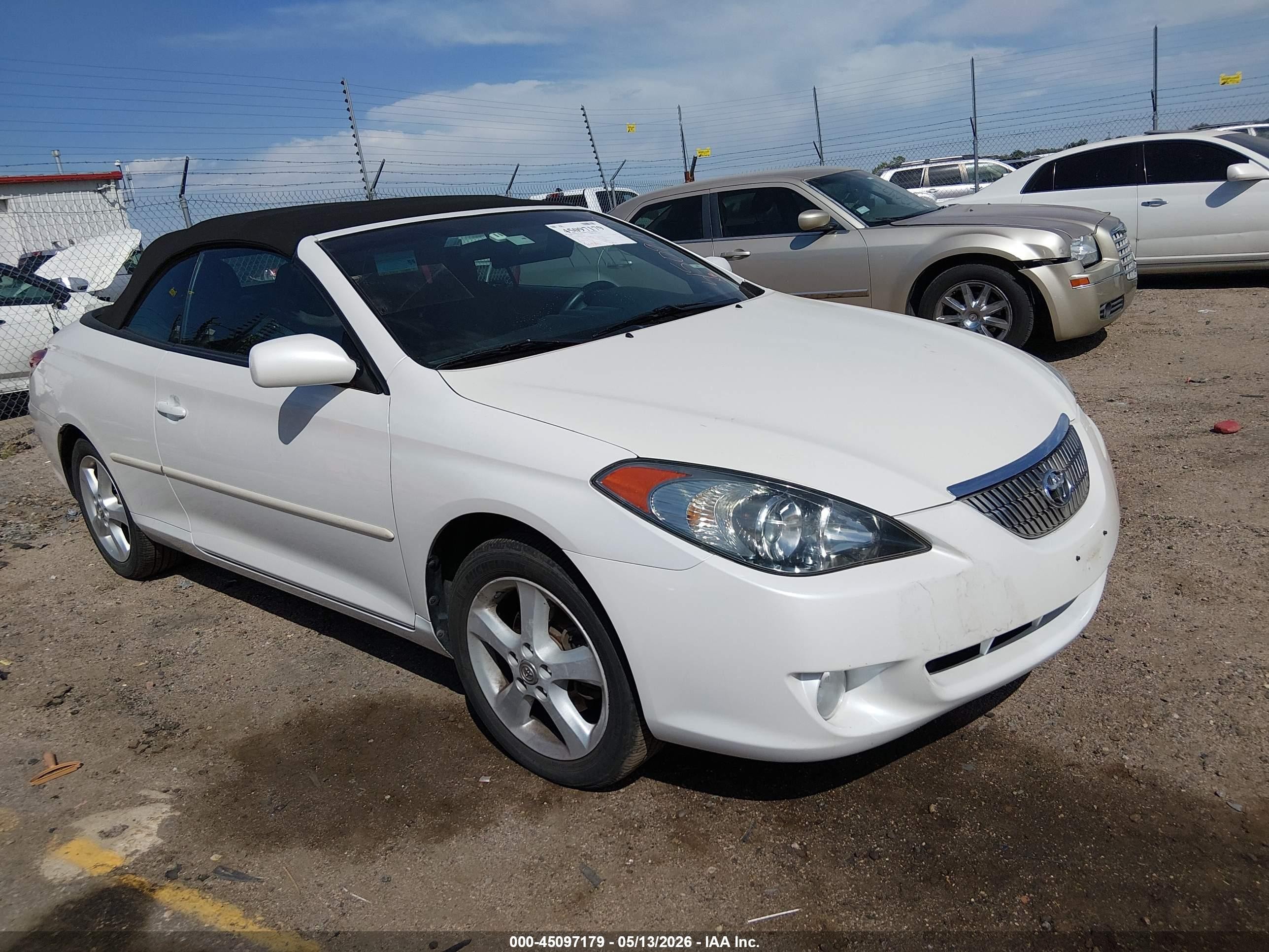 2006 Toyota Camry Solara Se Белый vin: 4T1FA38P16U095286