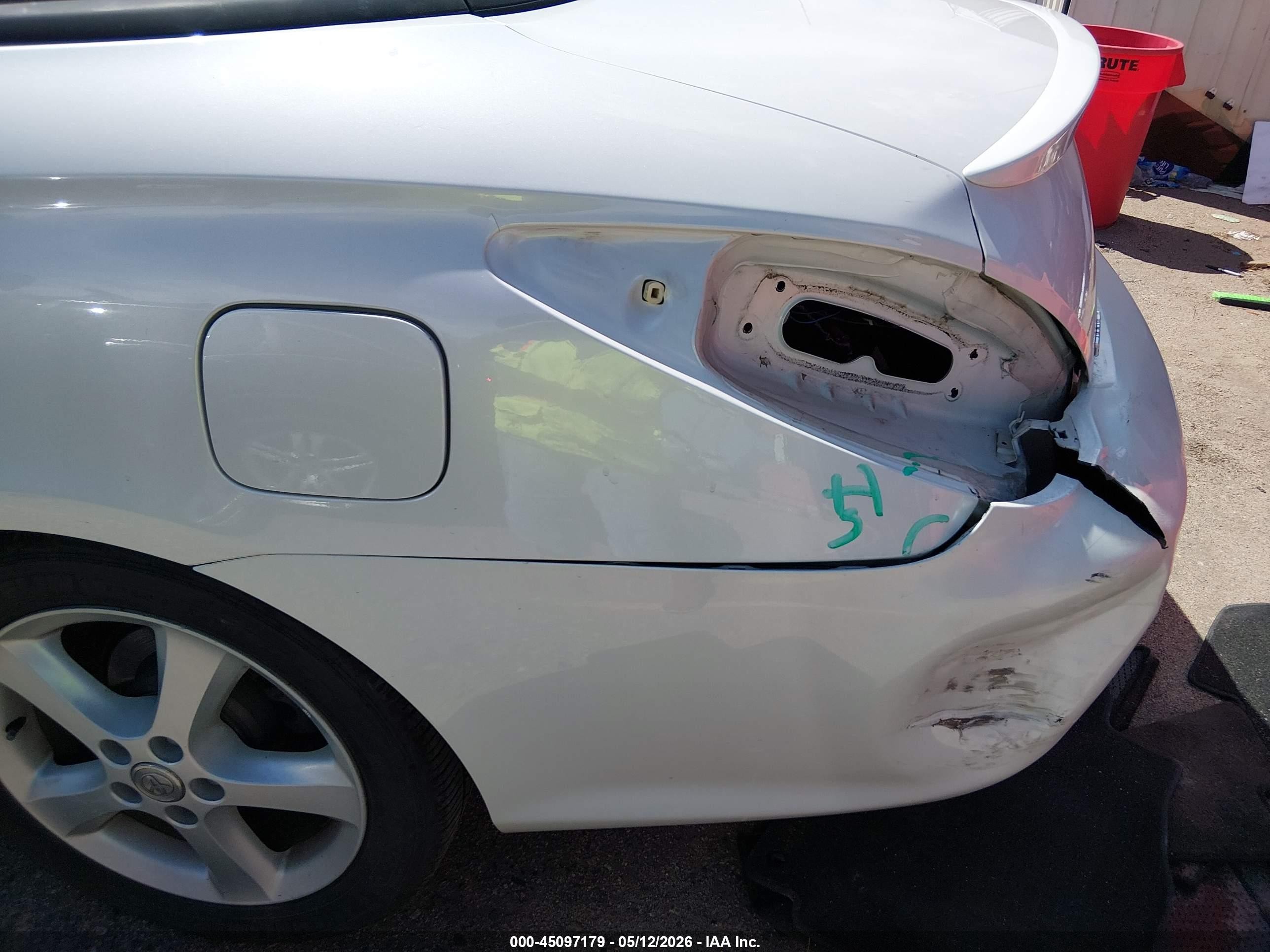 2006 Toyota Camry Solara Se White vin: 4T1FA38P16U095286