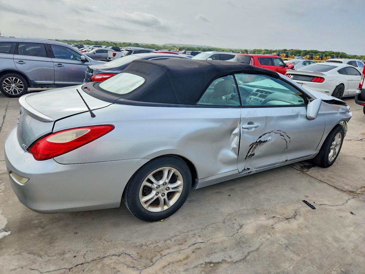 2007 Toyota Camry Solara Se V6 Серебряный vin: 4T1FA38P17U135352