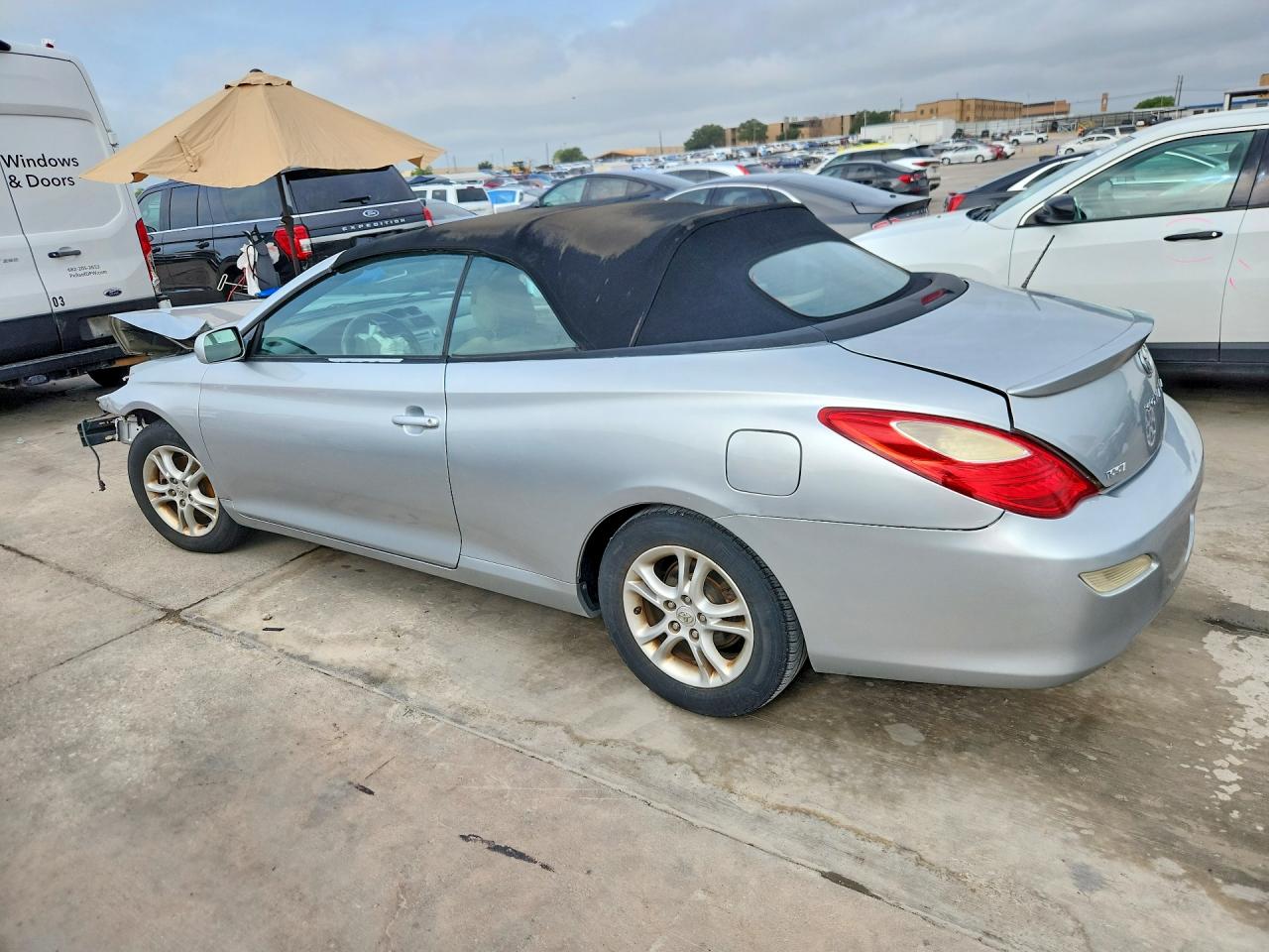 2007 Toyota Camry Solara Se V6 Серебряный vin: 4T1FA38P17U135352