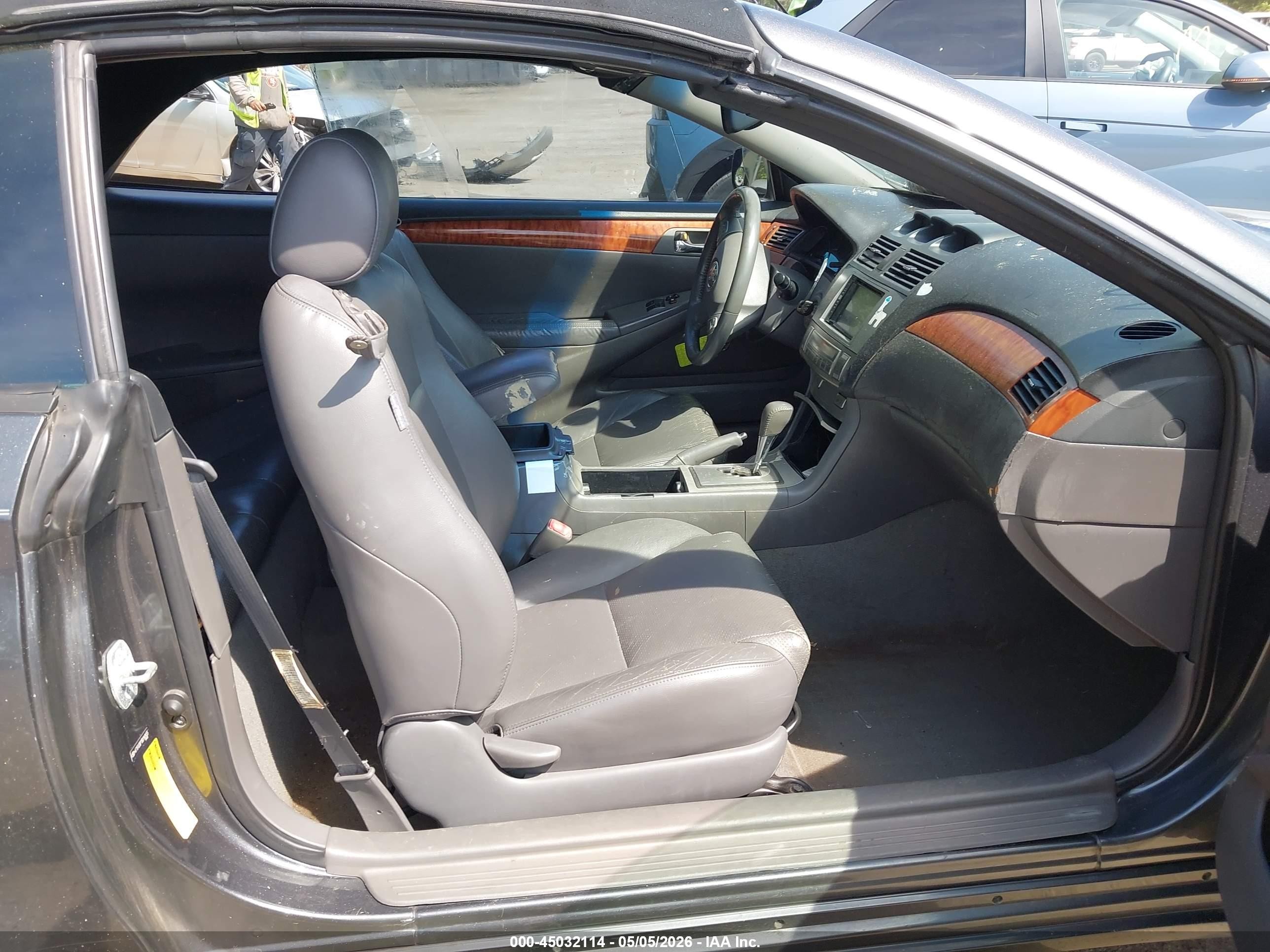 2008 Toyota Camry Solara Sle Gray vin: 4T1FA38P18U140455