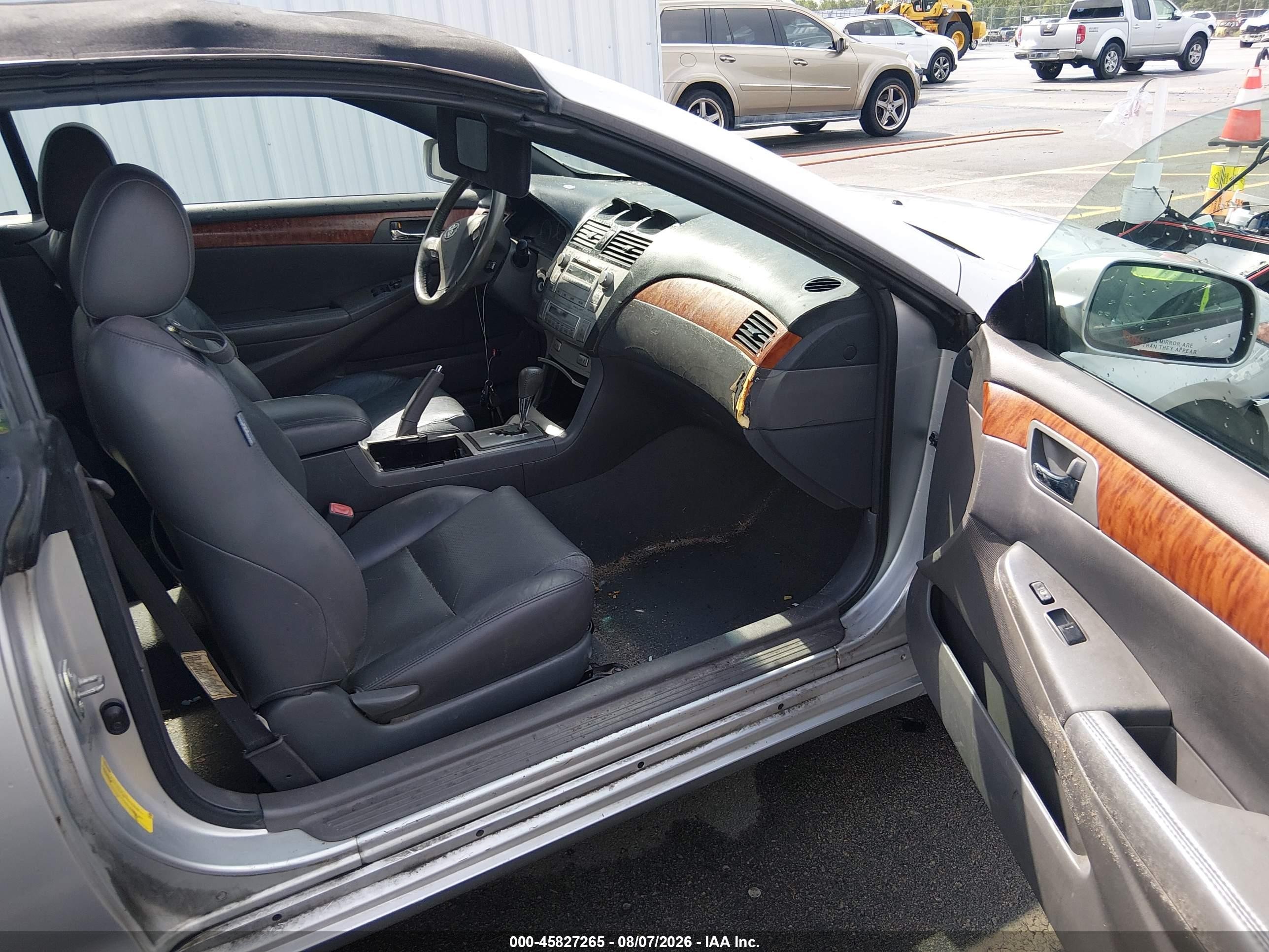 2008 Toyota Camry Solara Sle Silver vin: 4T1FA38P18U147664