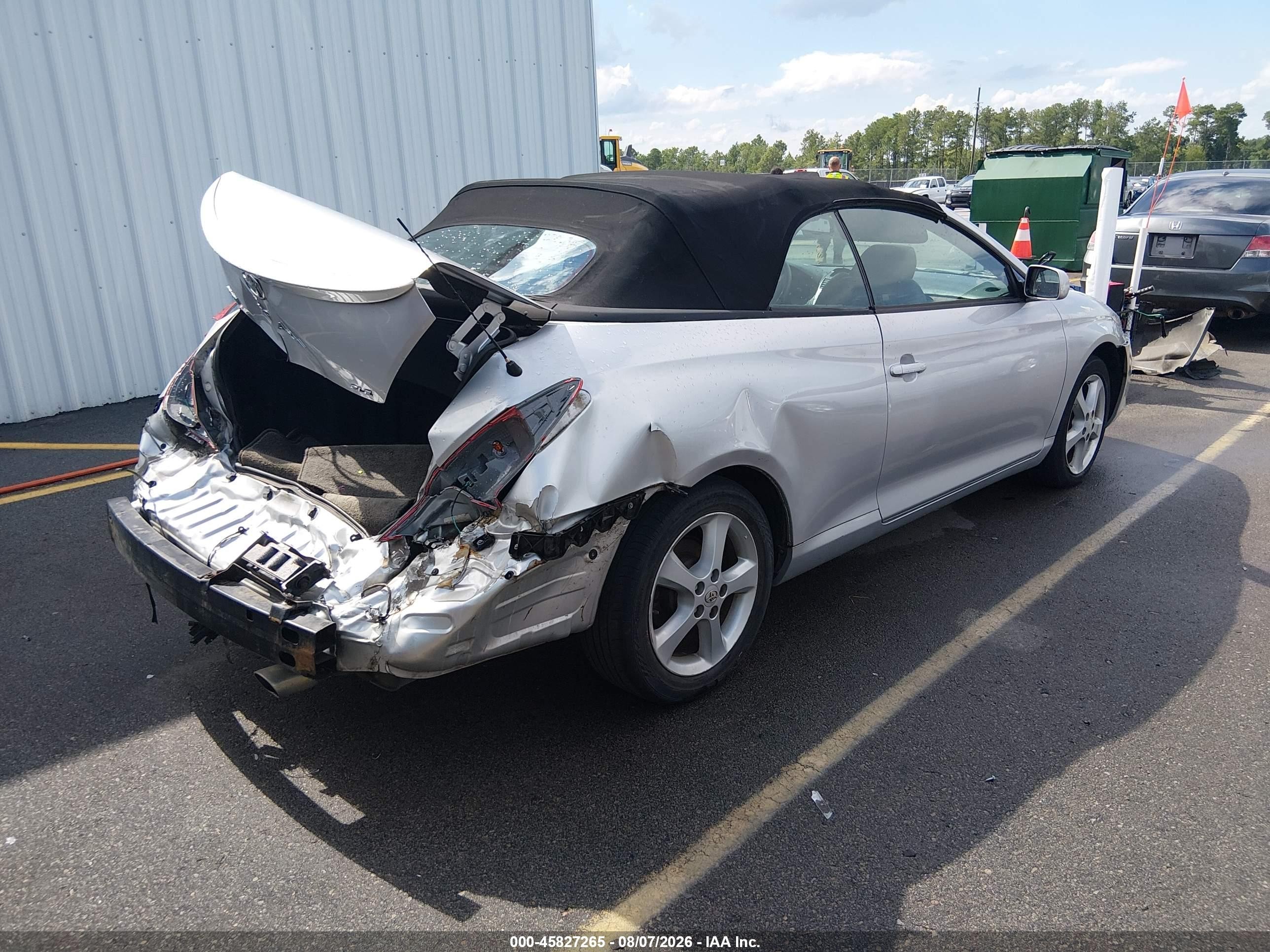 2008 Toyota Camry Solara Sle Silver vin: 4T1FA38P18U147664
