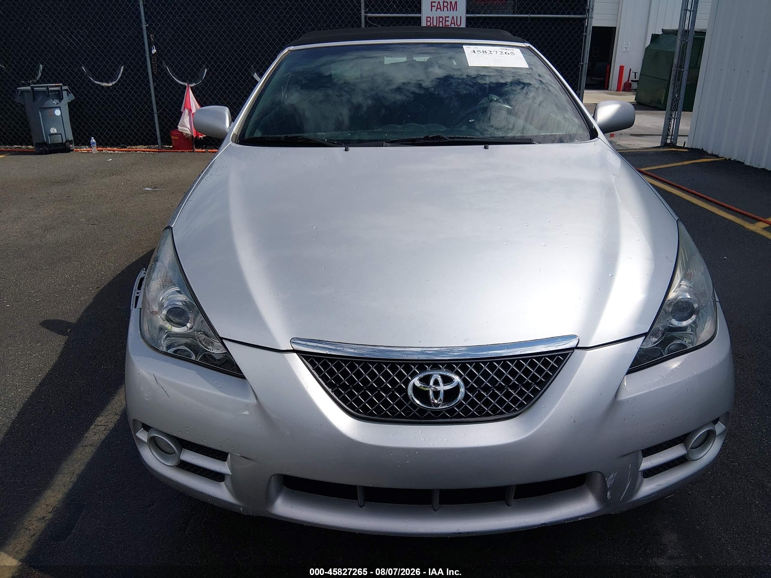 2008 Toyota Camry Solara Sle Silver vin: 4T1FA38P18U147664