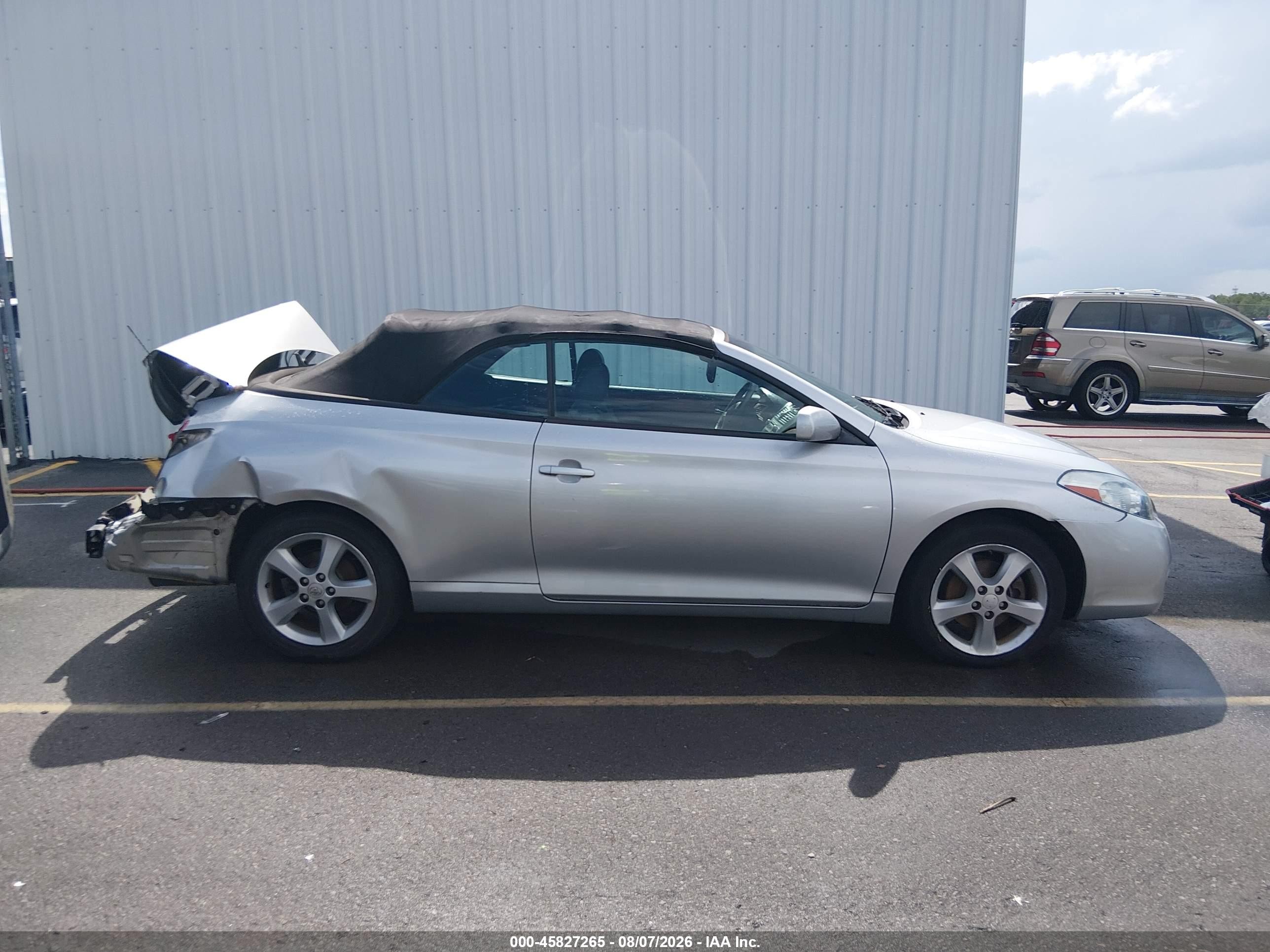 2008 Toyota Camry Solara Sle Silver vin: 4T1FA38P18U147664