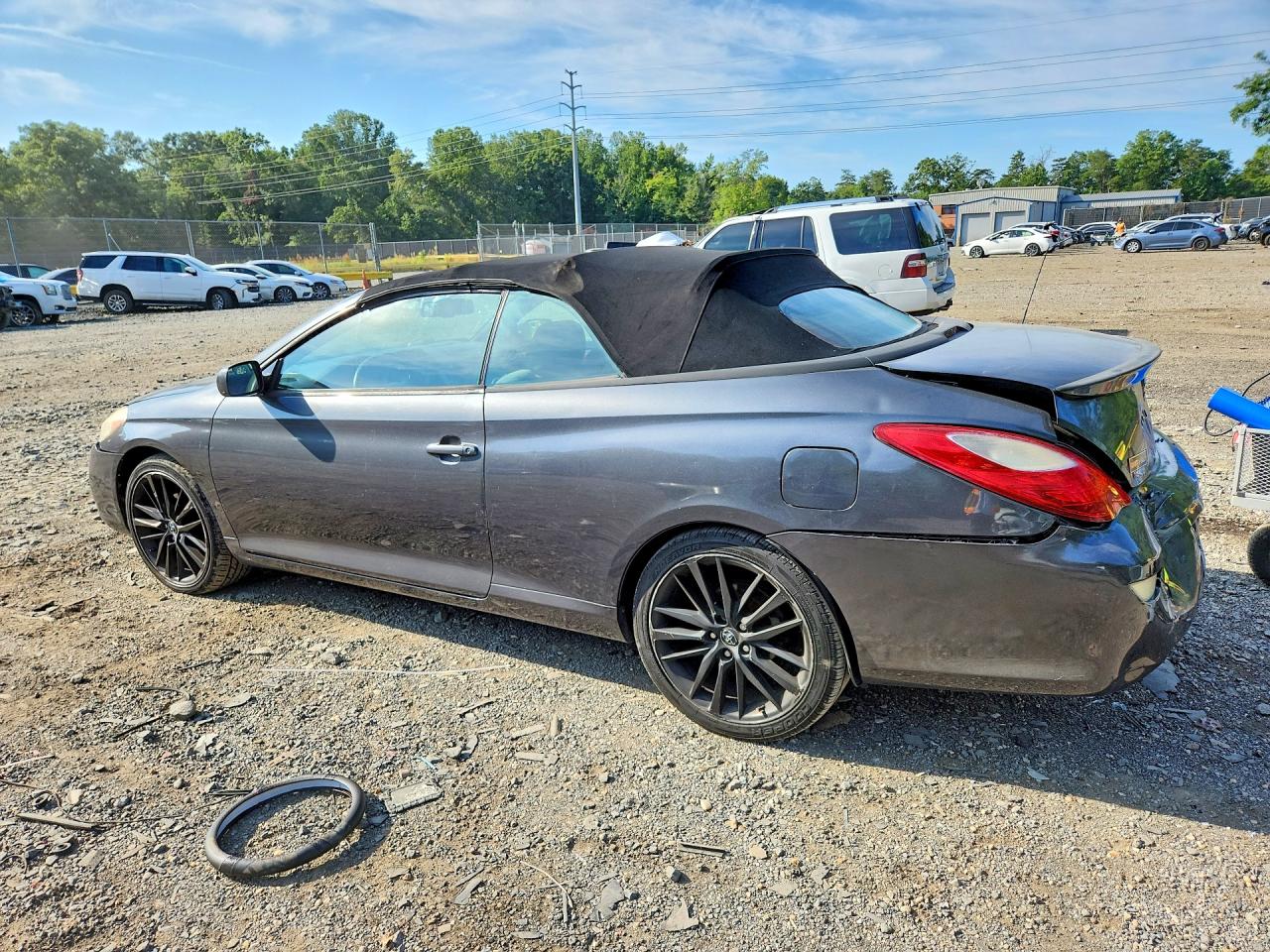 2008 Toyota Camry Solara Se V6 Gray vin: 4T1FA38P18U151259