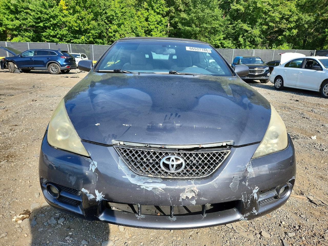 2008 Toyota Camry Solara Se V6 Gray vin: 4T1FA38P18U151259