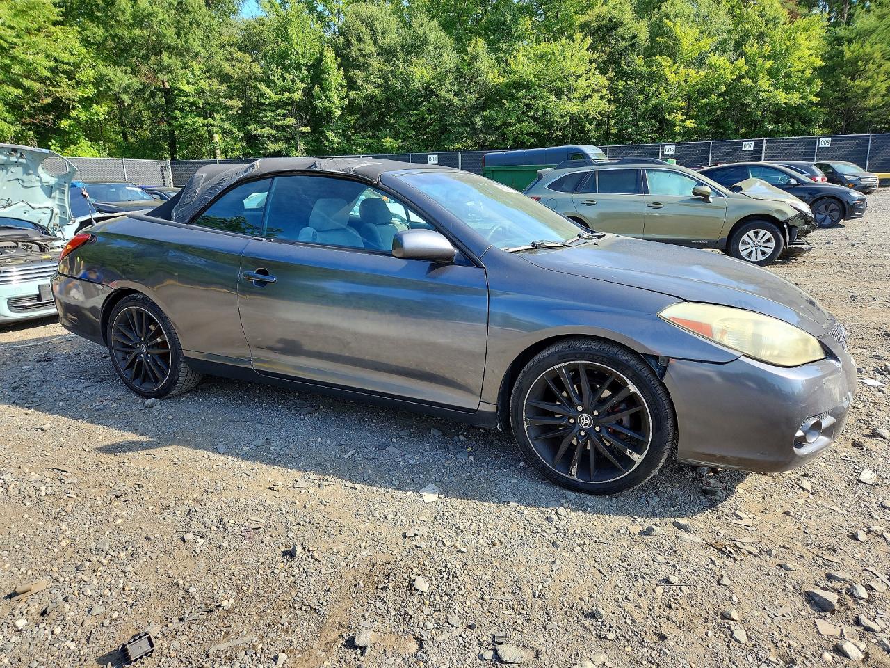 2008 Toyota Camry Solara Se V6 Gray vin: 4T1FA38P18U151259
