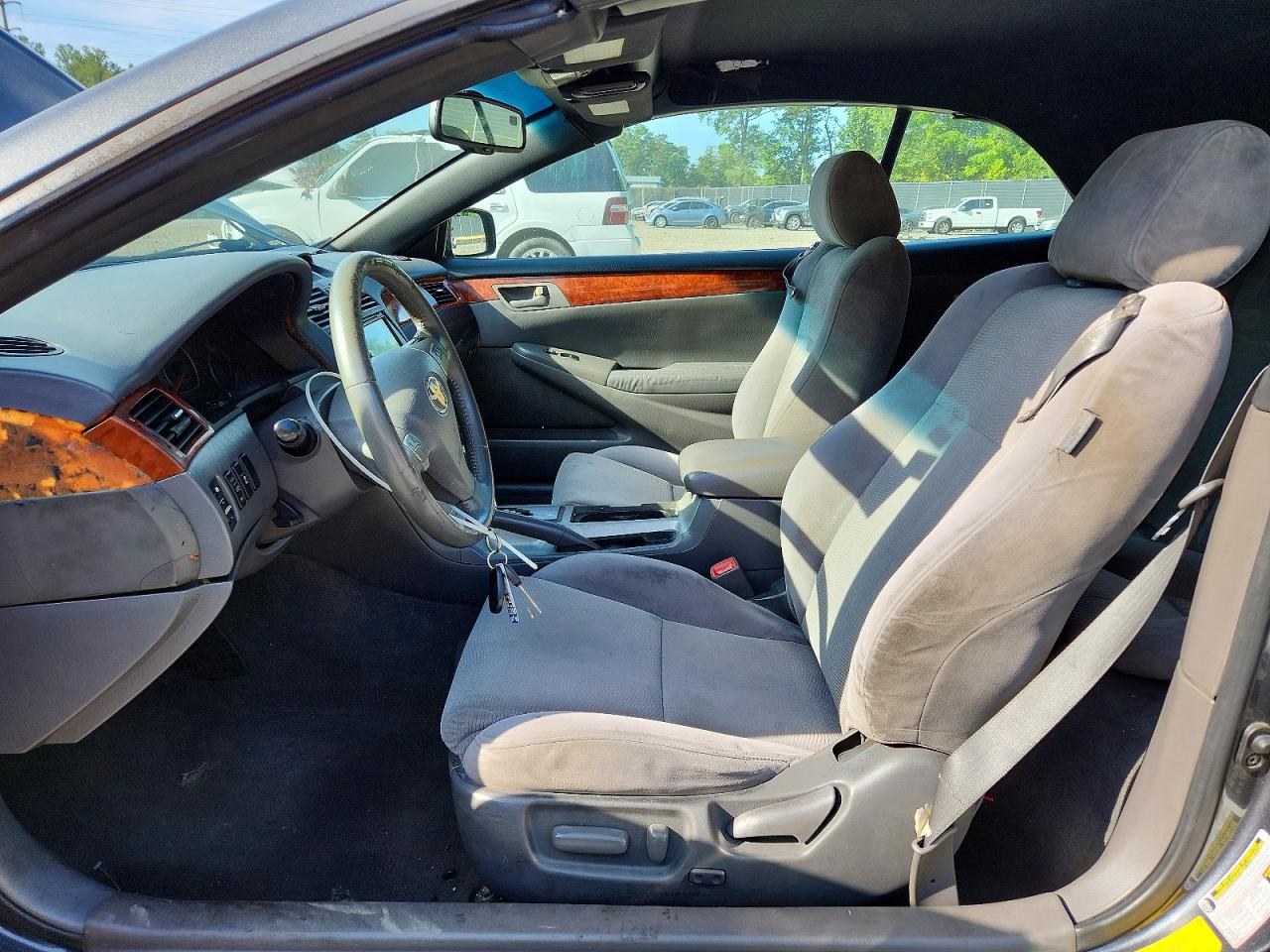 2008 Toyota Camry Solara Se V6 Gray vin: 4T1FA38P18U151259
