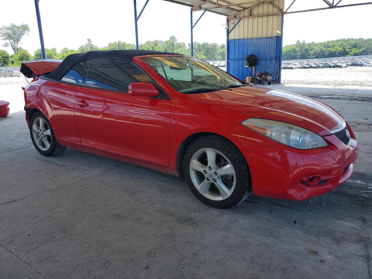 2008 Toyota Camry Solara Sle V6 Red vin: 4T1FA38P18U155750