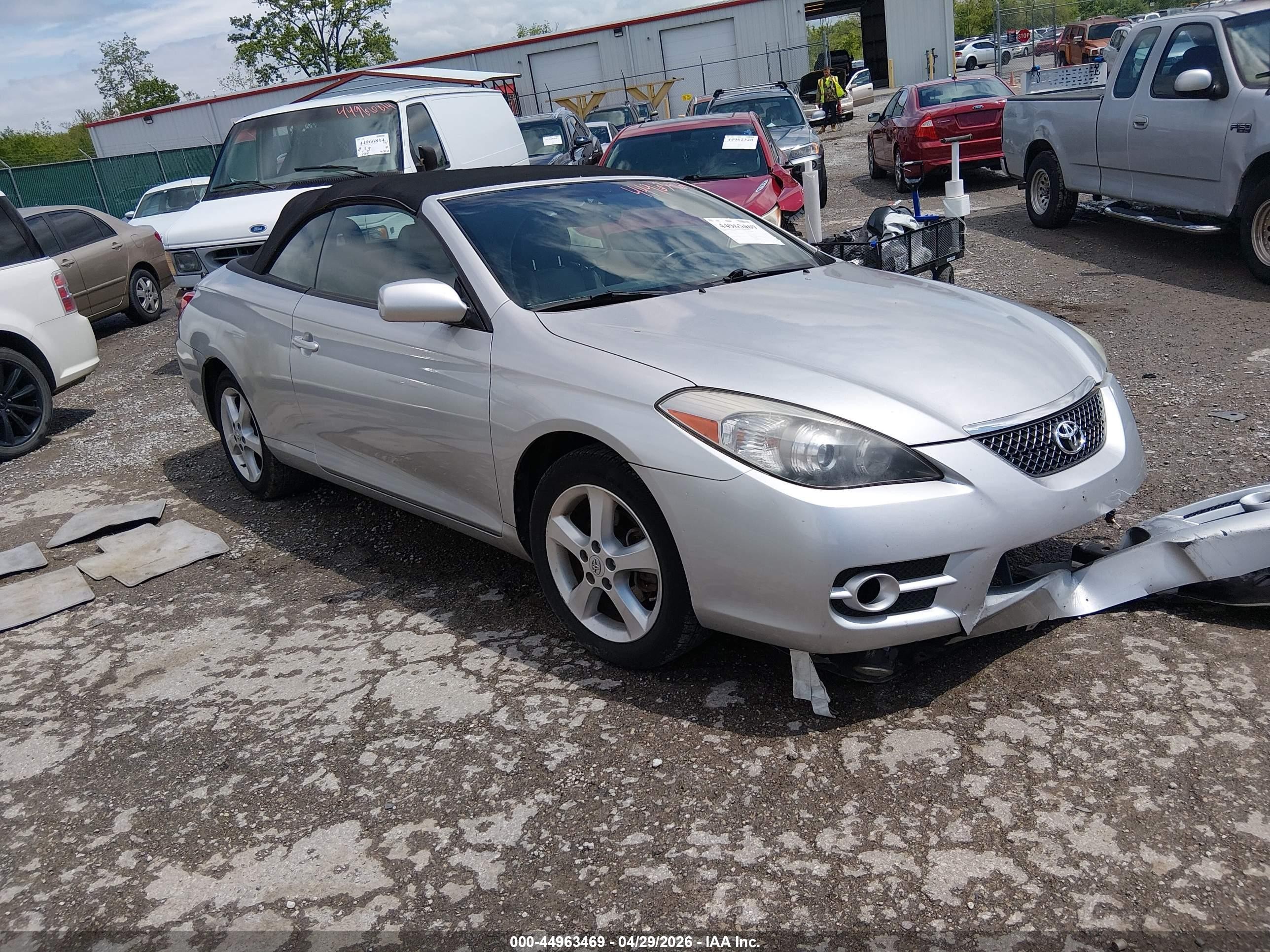 2008 Toyota Camry Solara Sle Silver vin: 4T1FA38P18U158115