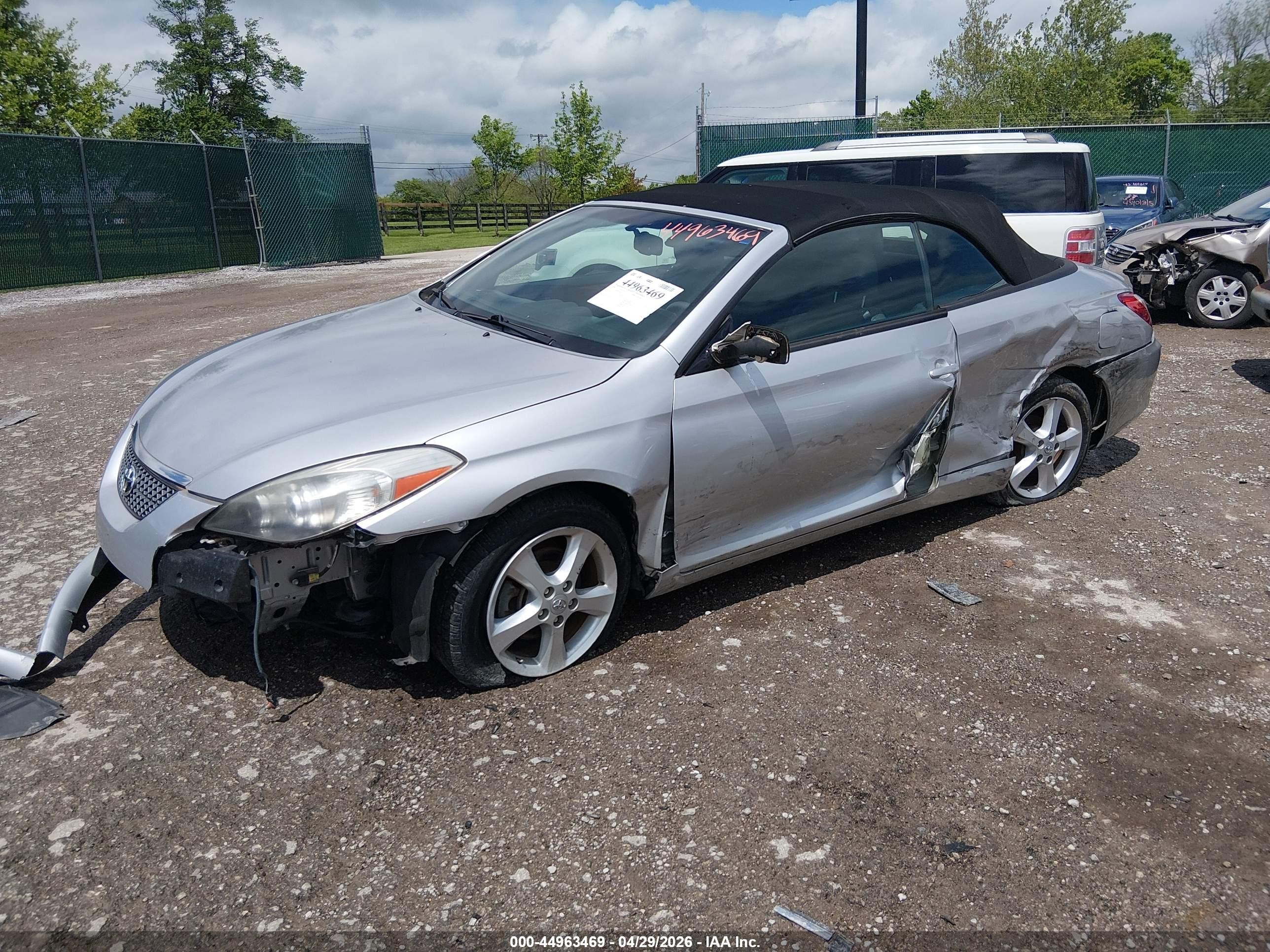 2008 Toyota Camry Solara Sle Silver vin: 4T1FA38P18U158115