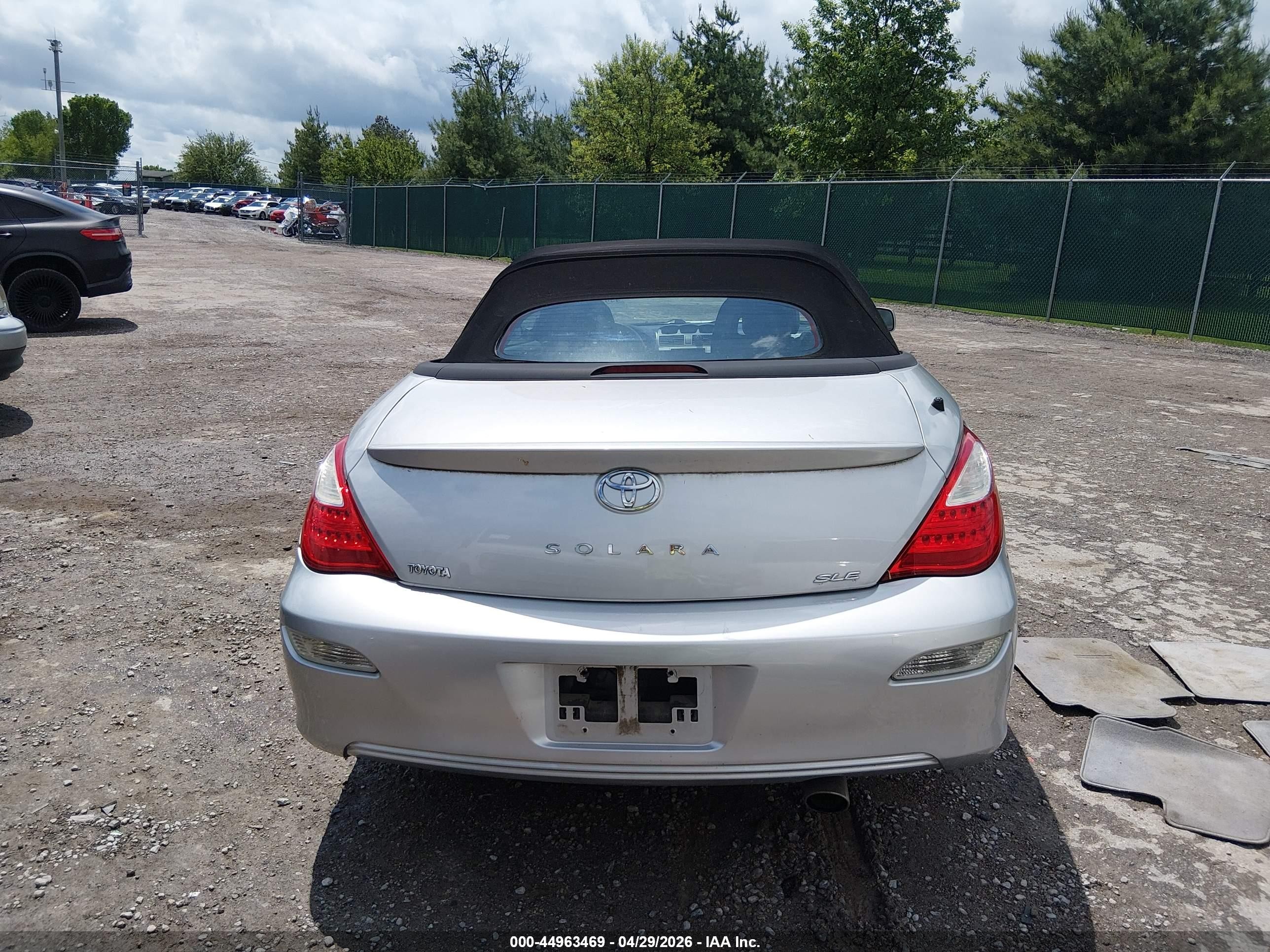 2008 Toyota Camry Solara Sle Silver vin: 4T1FA38P18U158115