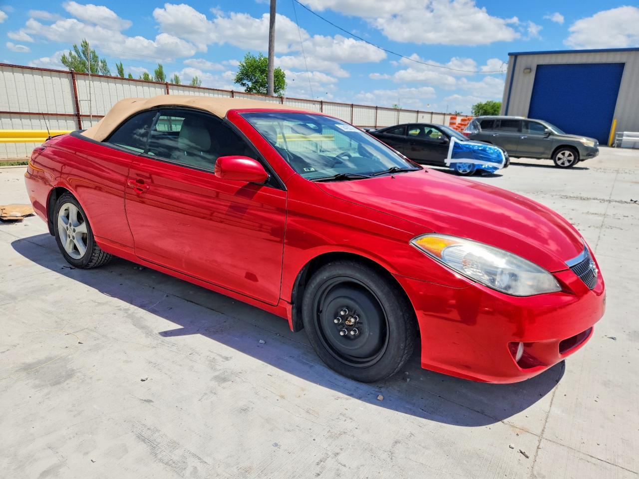 2006 Toyota Camry Solara Sle V6 Red vin: 4T1FA38P26U067447