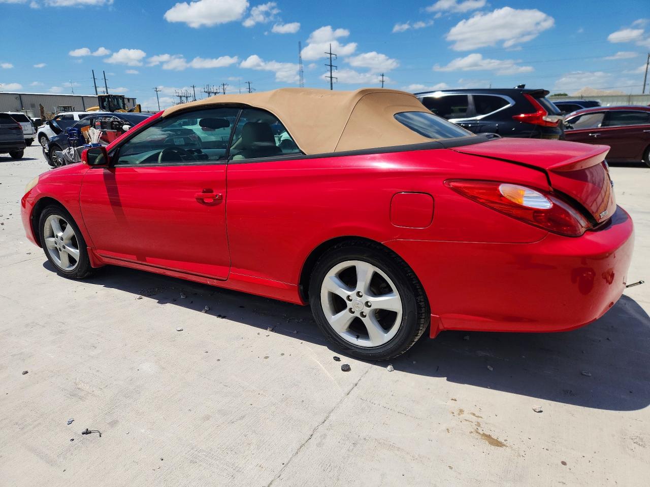 2006 Toyota Camry Solara Sle V6 Red vin: 4T1FA38P26U067447