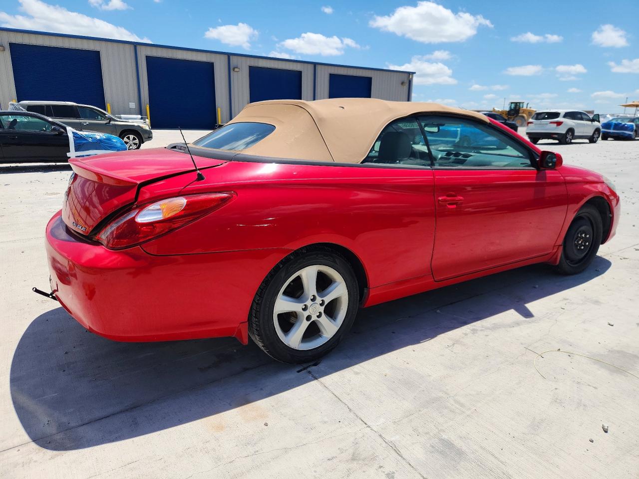2006 Toyota Camry Solara Sle V6 Red vin: 4T1FA38P26U067447