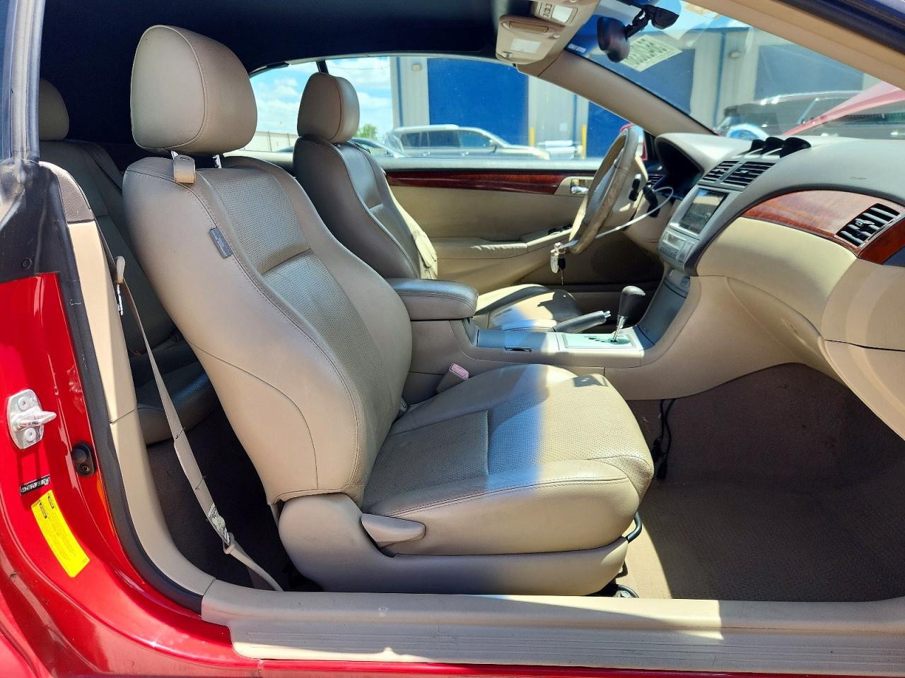2006 Toyota Camry Solara Sle V6 Red vin: 4T1FA38P26U067447
