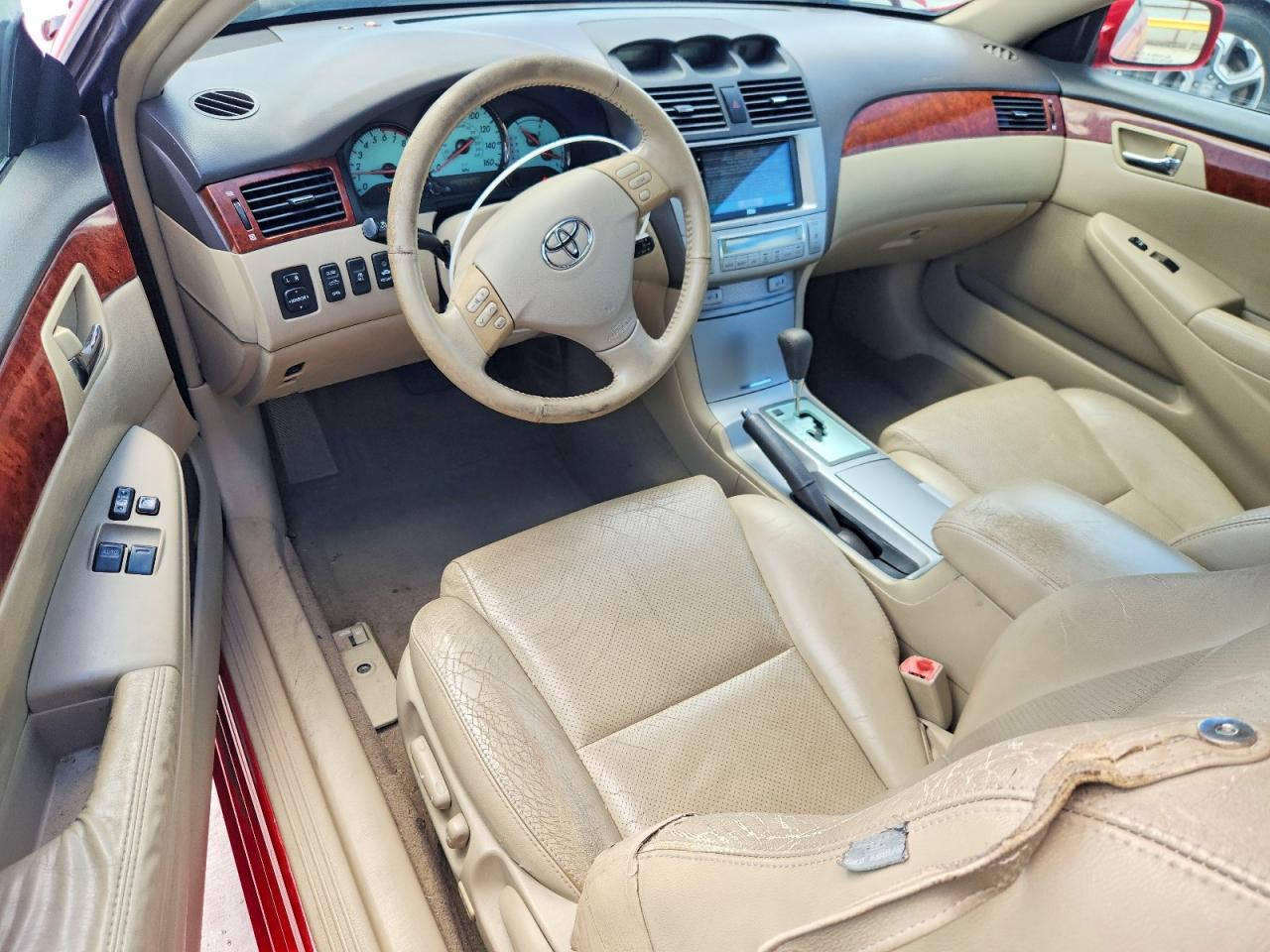 2006 Toyota Camry Solara Sle V6 Red vin: 4T1FA38P26U067447