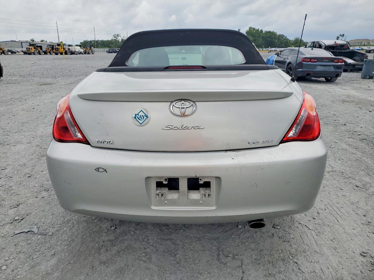 2006 Toyota Camry Solara Se V6 Silver vin: 4T1FA38P26U083485
