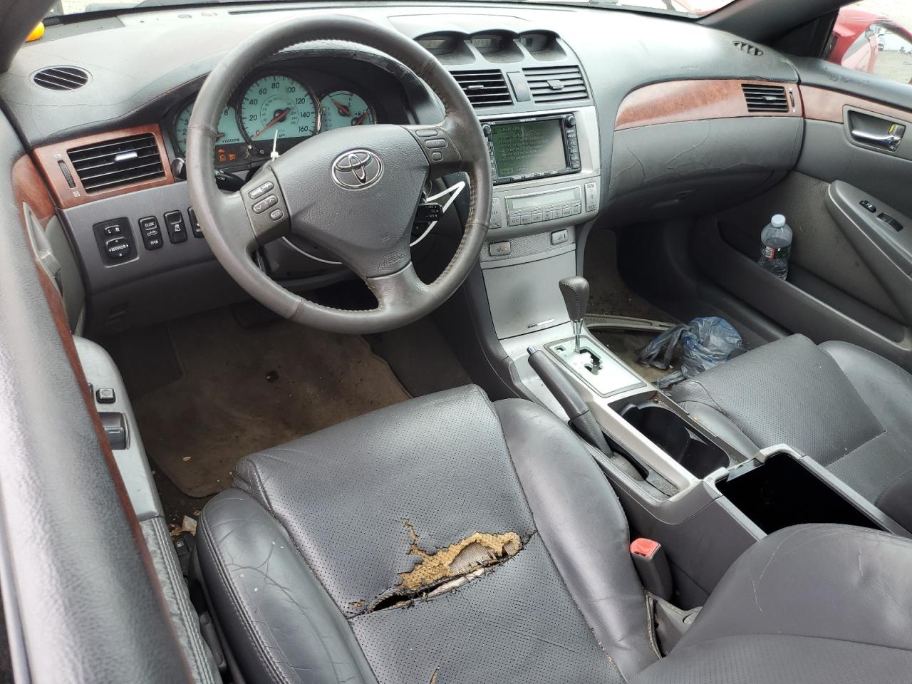 2006 Toyota Camry Solara Sle V6 Red vin: 4T1FA38P26U086368