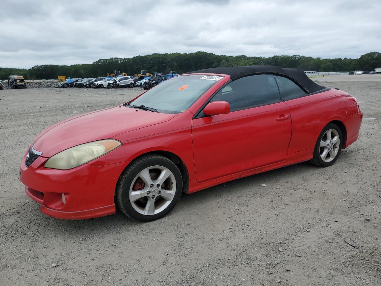 2006 Toyota Camry Solara Sle V6 Red vin: 4T1FA38P26U086368