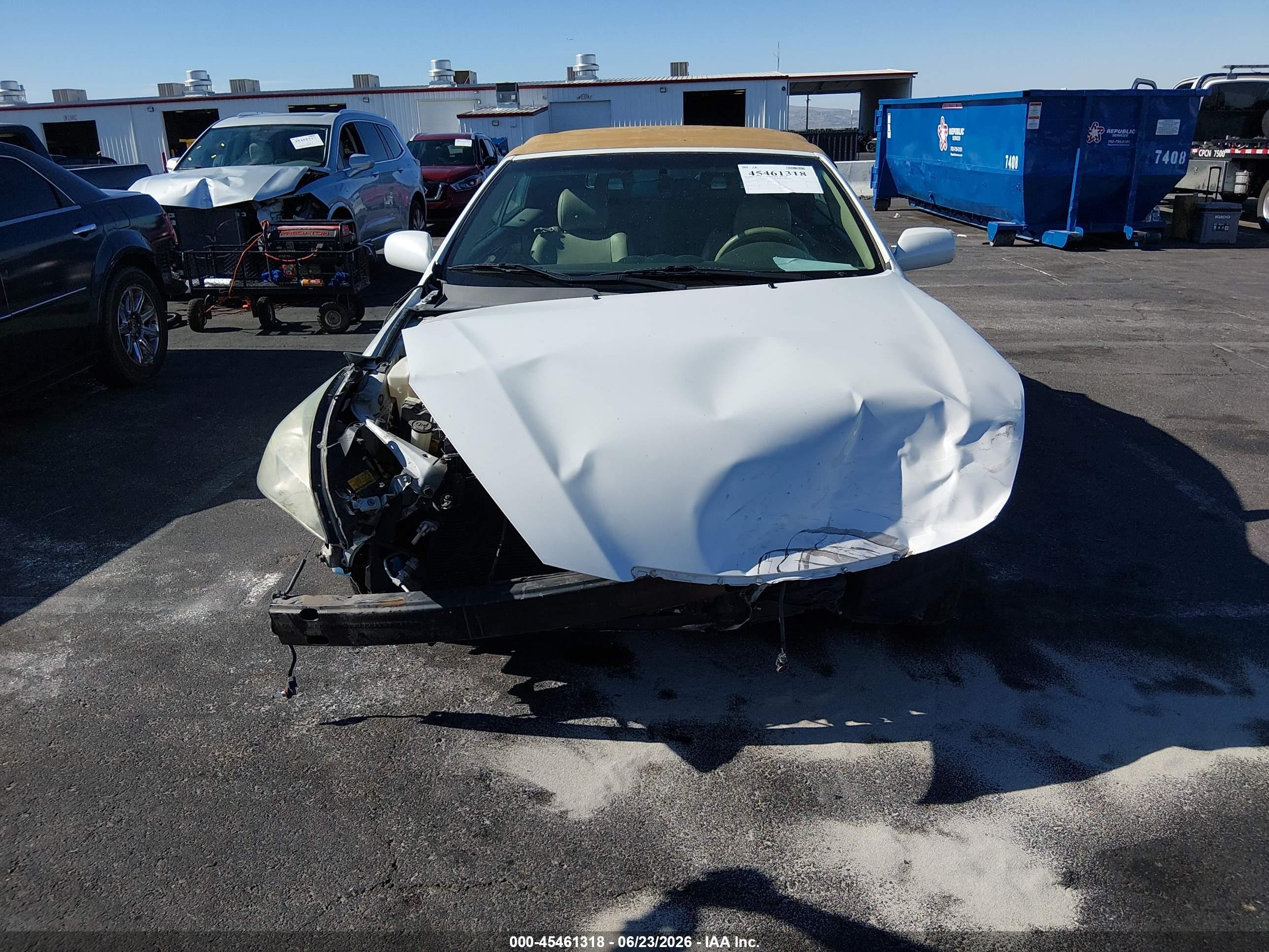 2007 Toyota Camry Solara Sle Белый vin: 4T1FA38P27U109293
