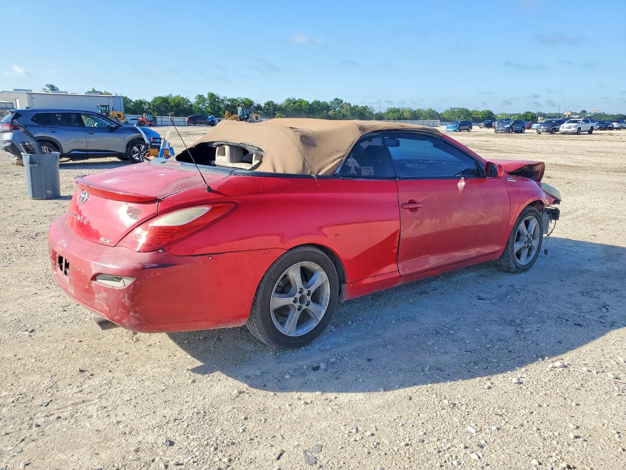 2007 Toyota Camry Solara Sle V6 Красный vin: 4T1FA38P27U116308