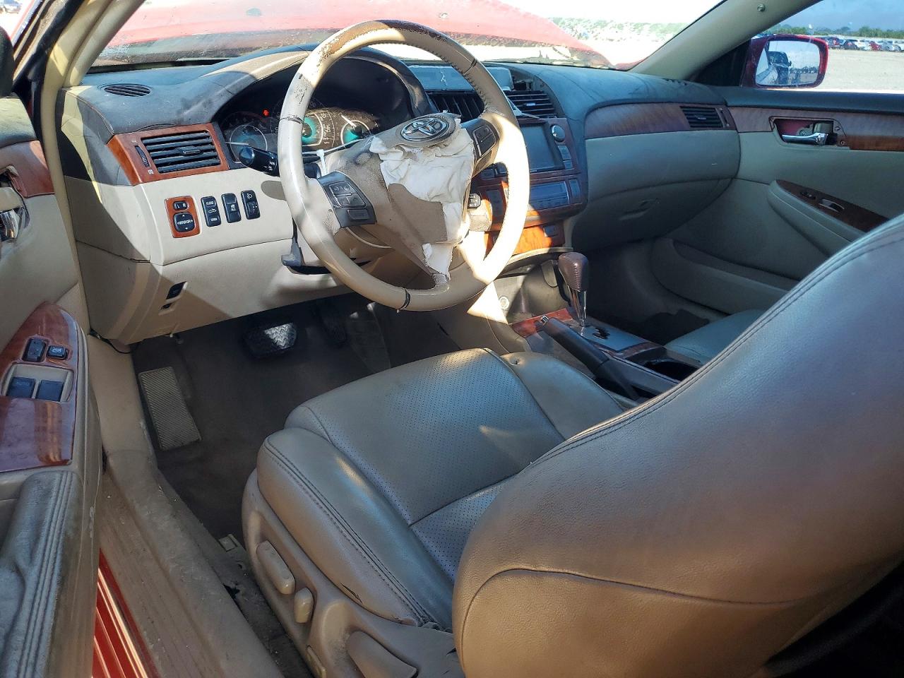 2007 Toyota Camry Solara Sle V6 Красный vin: 4T1FA38P27U116308