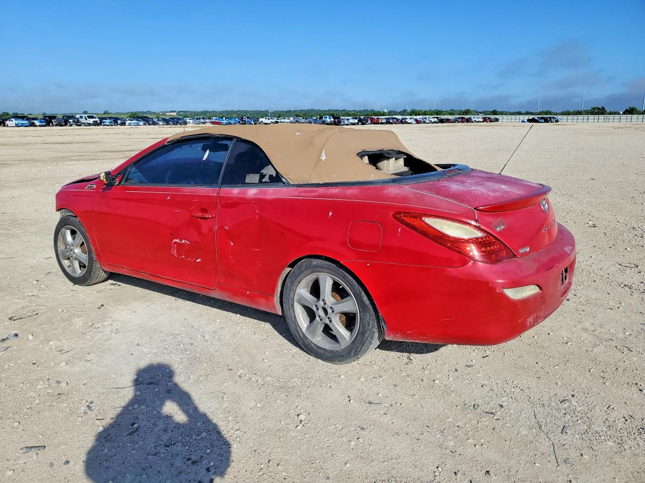 2007 Toyota Camry Solara Sle V6 Красный vin: 4T1FA38P27U116308