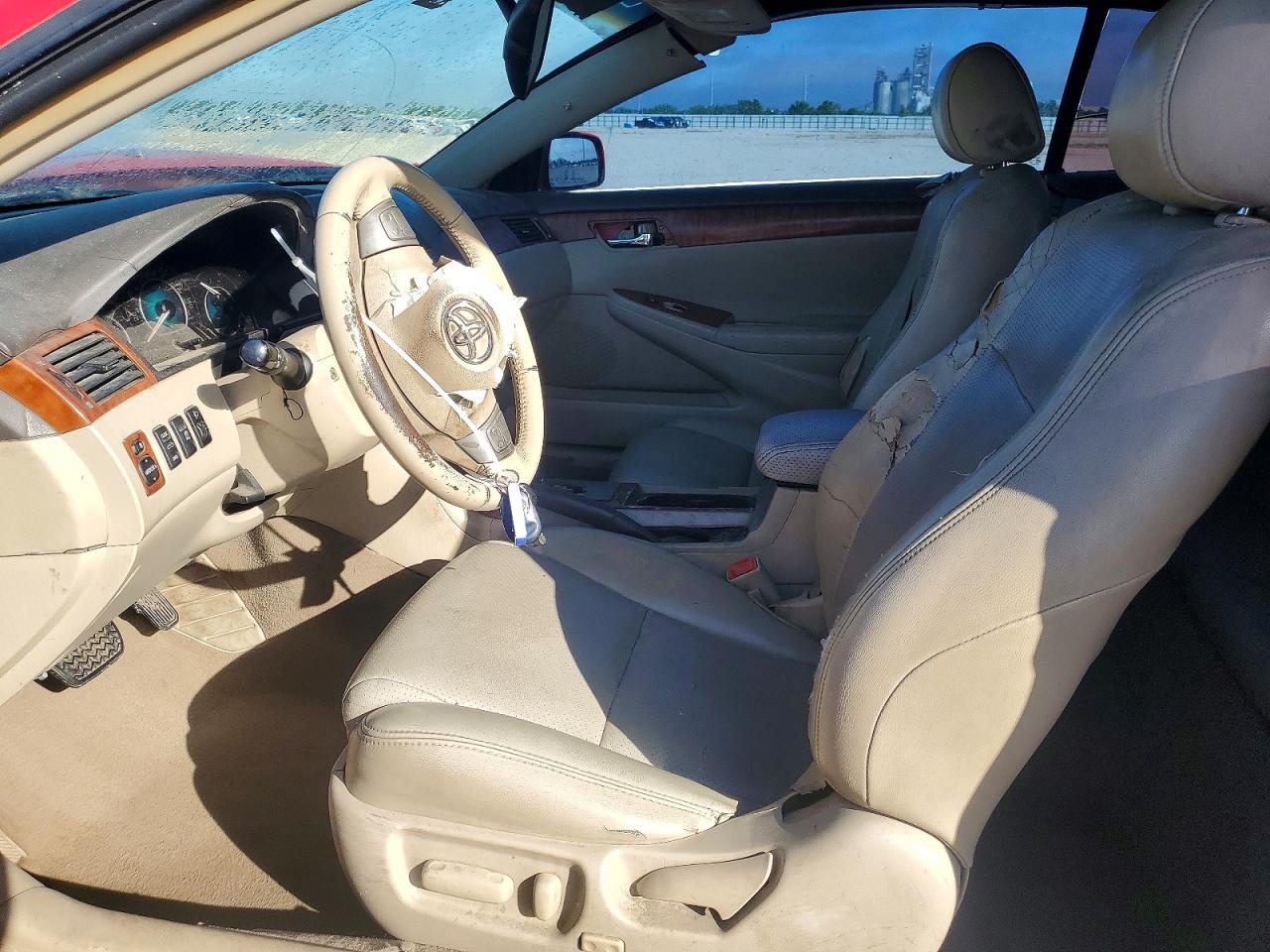 2007 Toyota Camry Solara Sle V6 Красный vin: 4T1FA38P27U116308