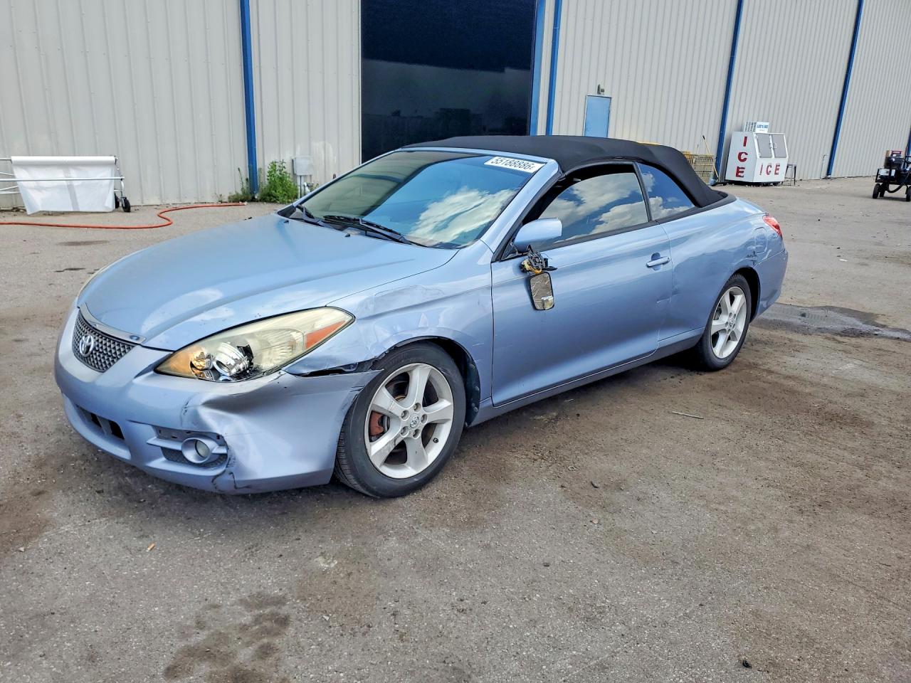2007 Toyota Camry Blue vin: 4T1FA38P27U119936