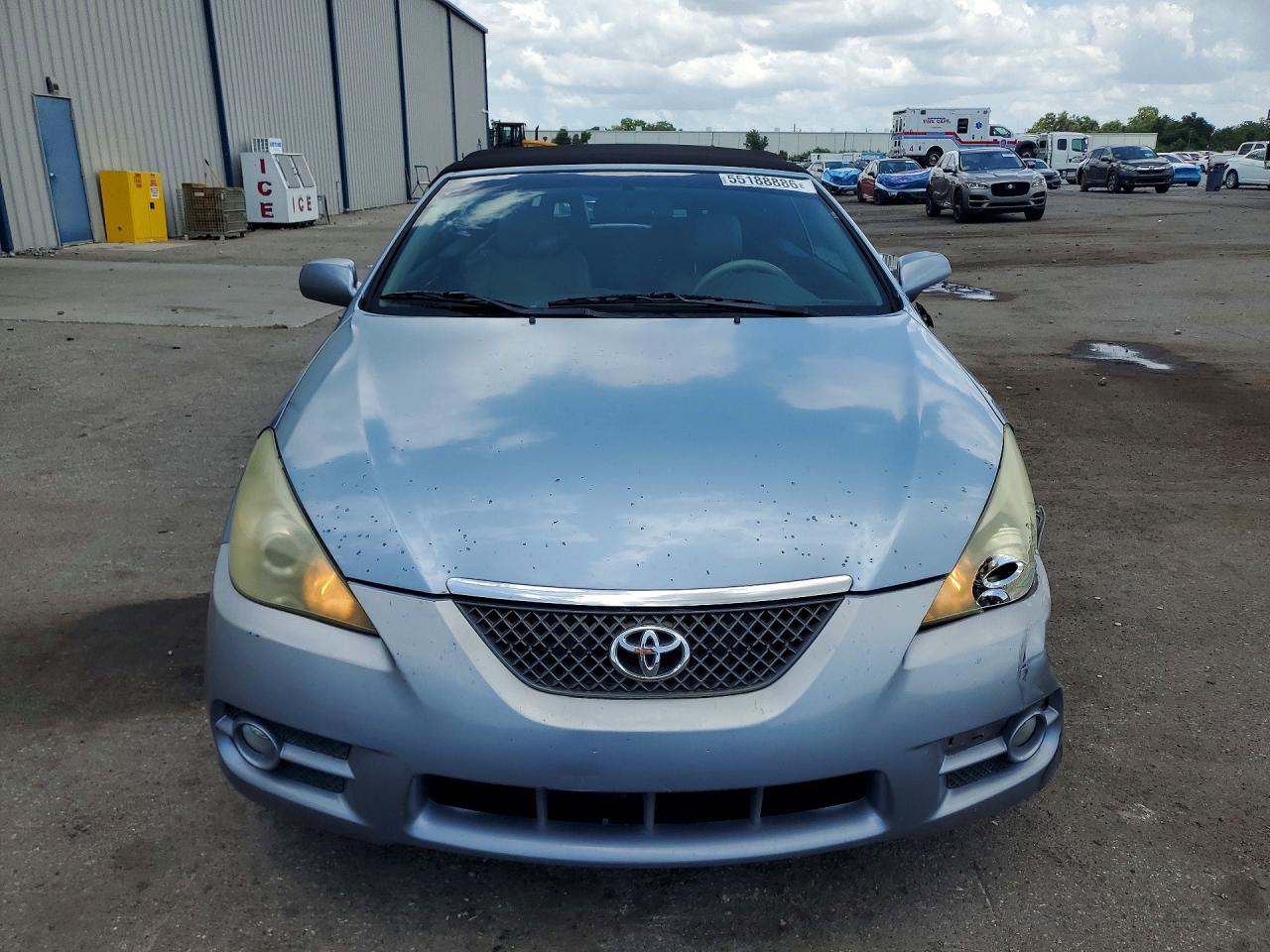 2007 Toyota Camry Blue vin: 4T1FA38P27U119936