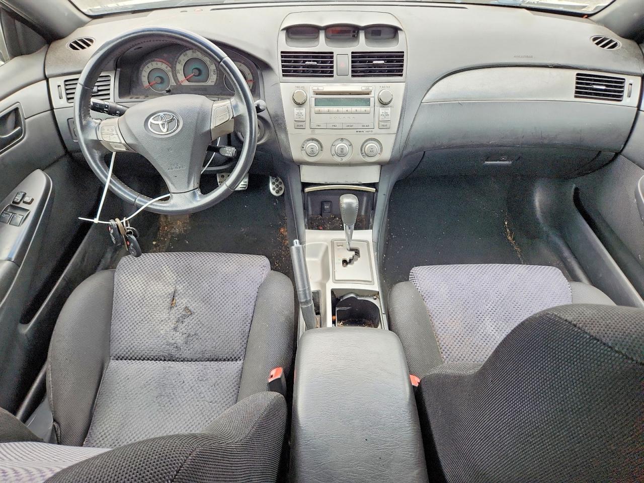 2007 Toyota Camry Solara Sport V6 White vin: 4T1FA38P27U121251