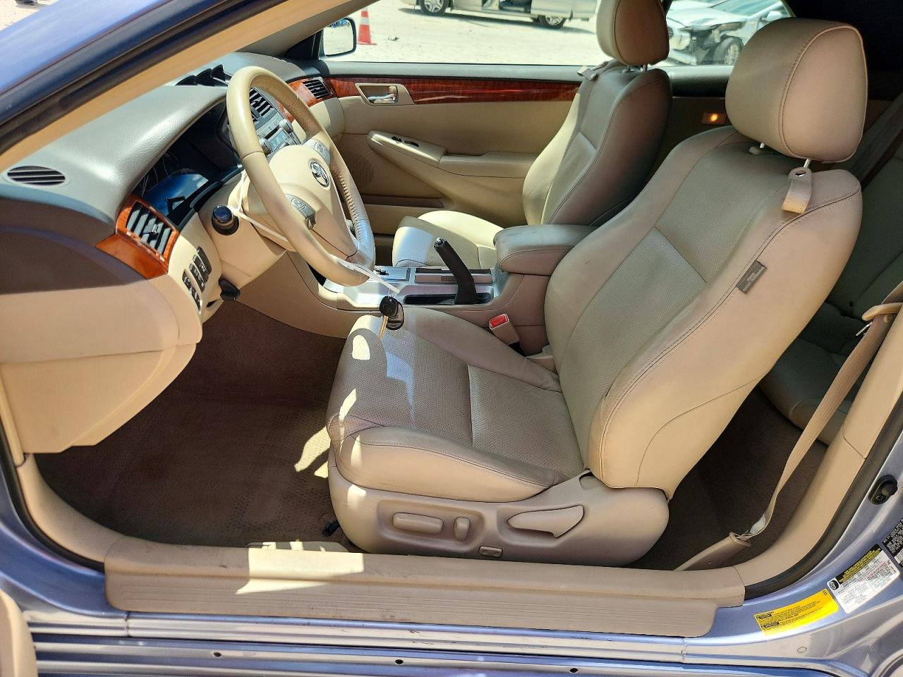 2007 Toyota Camry Solara Sle V6 Blue vin: 4T1FA38P27U129057