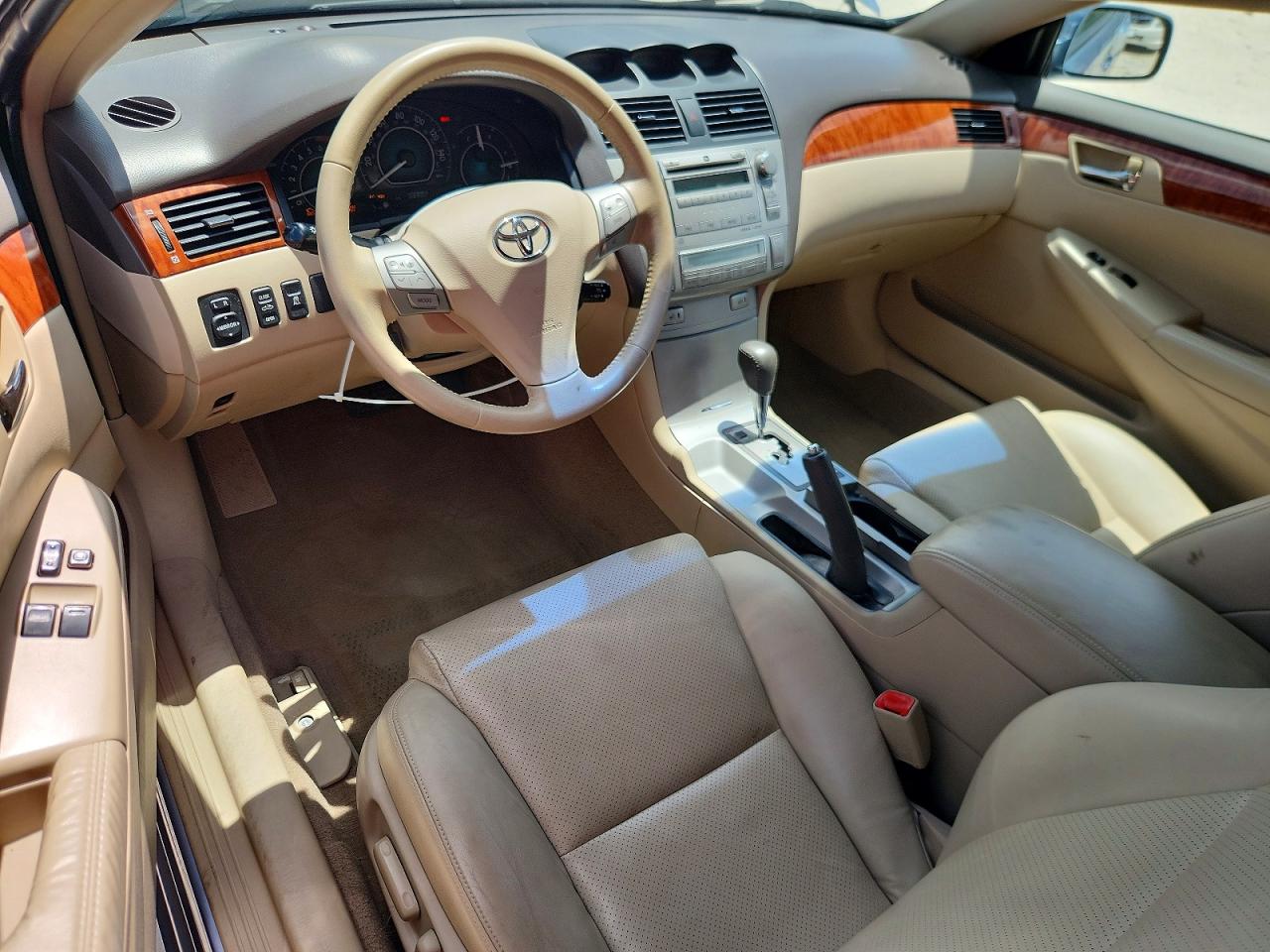 2007 Toyota Camry Solara Sle V6 Blue vin: 4T1FA38P27U129057