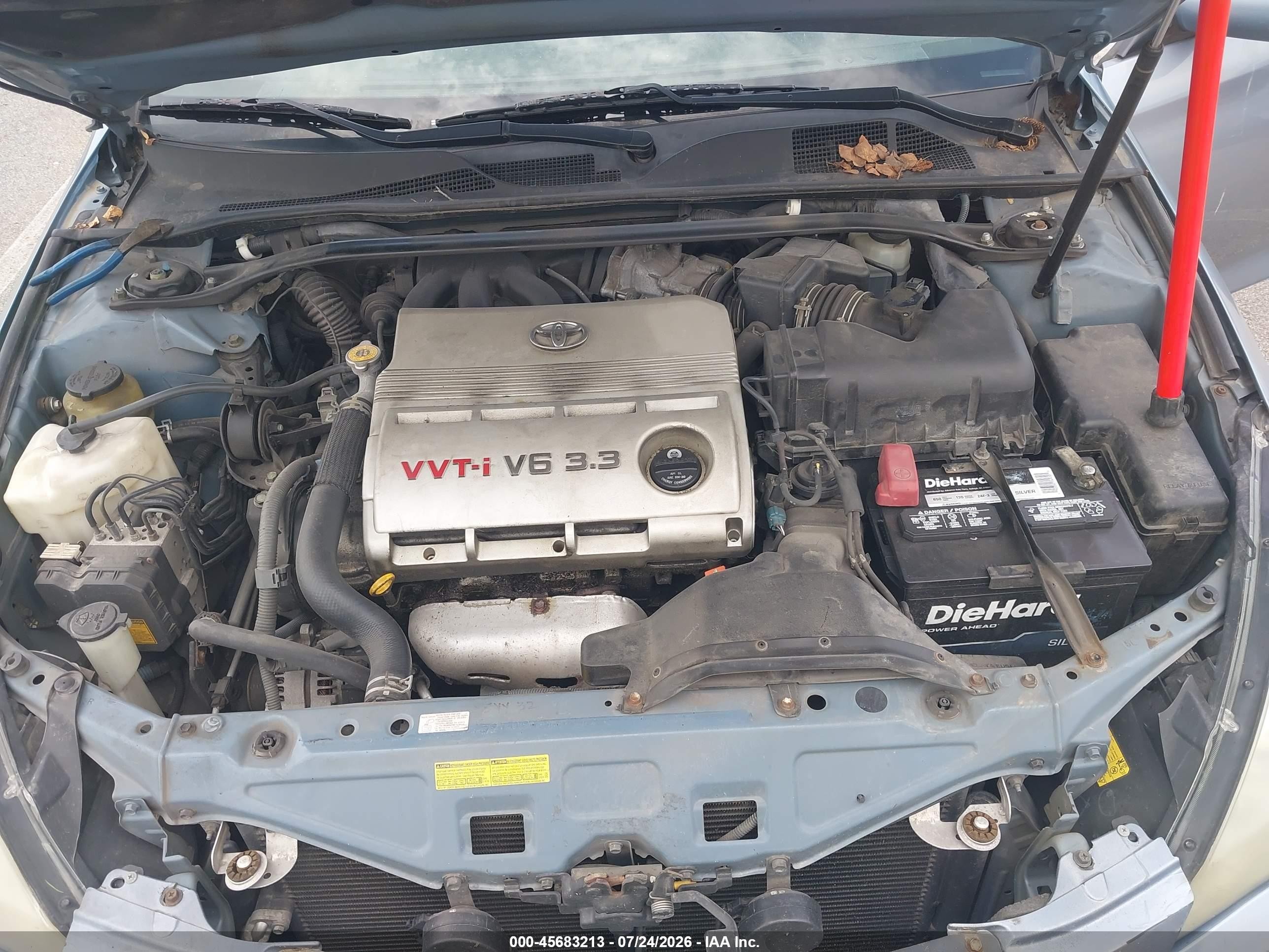 2007 Toyota Camry Solara Sle Blue vin: 4T1FA38P27U133819
