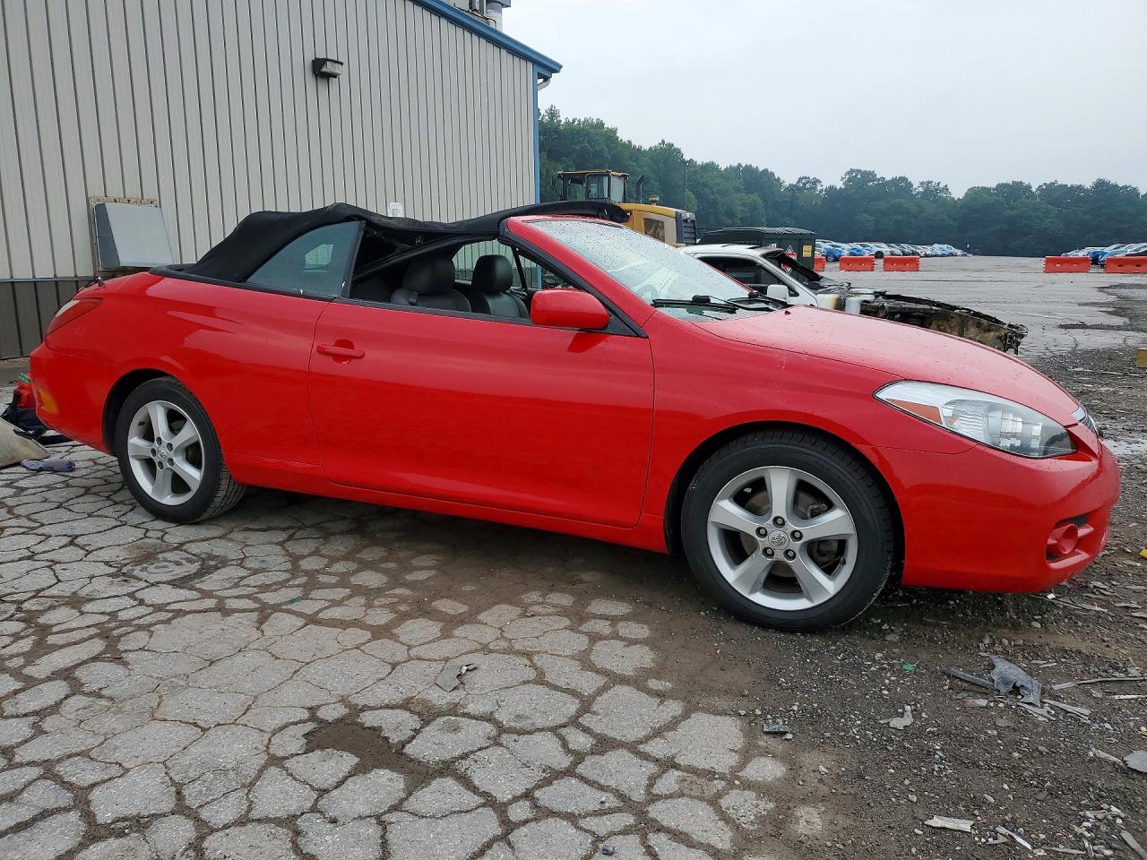 2008 Toyota Camry Solara Sle V6 Red vin: 4T1FA38P28U143347