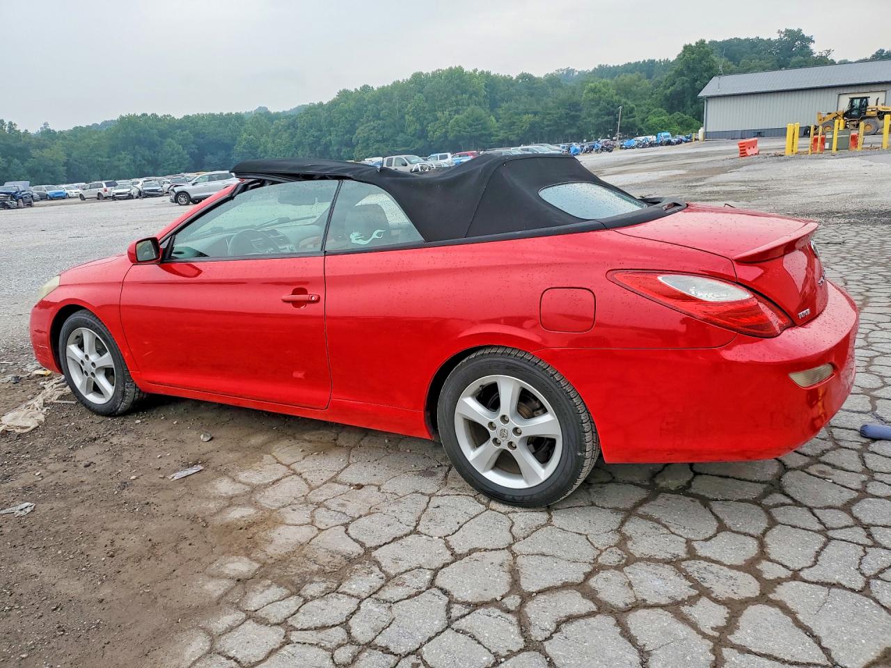 2008 Toyota Camry Solara Sle V6 Red vin: 4T1FA38P28U143347