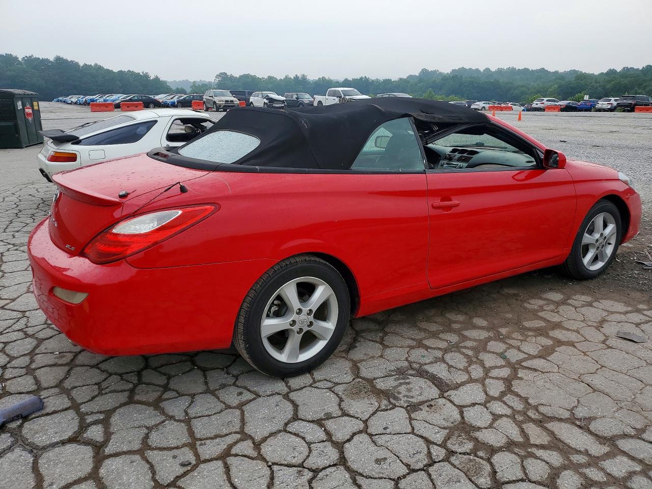 2008 Toyota Camry Solara Sle V6 Red vin: 4T1FA38P28U143347