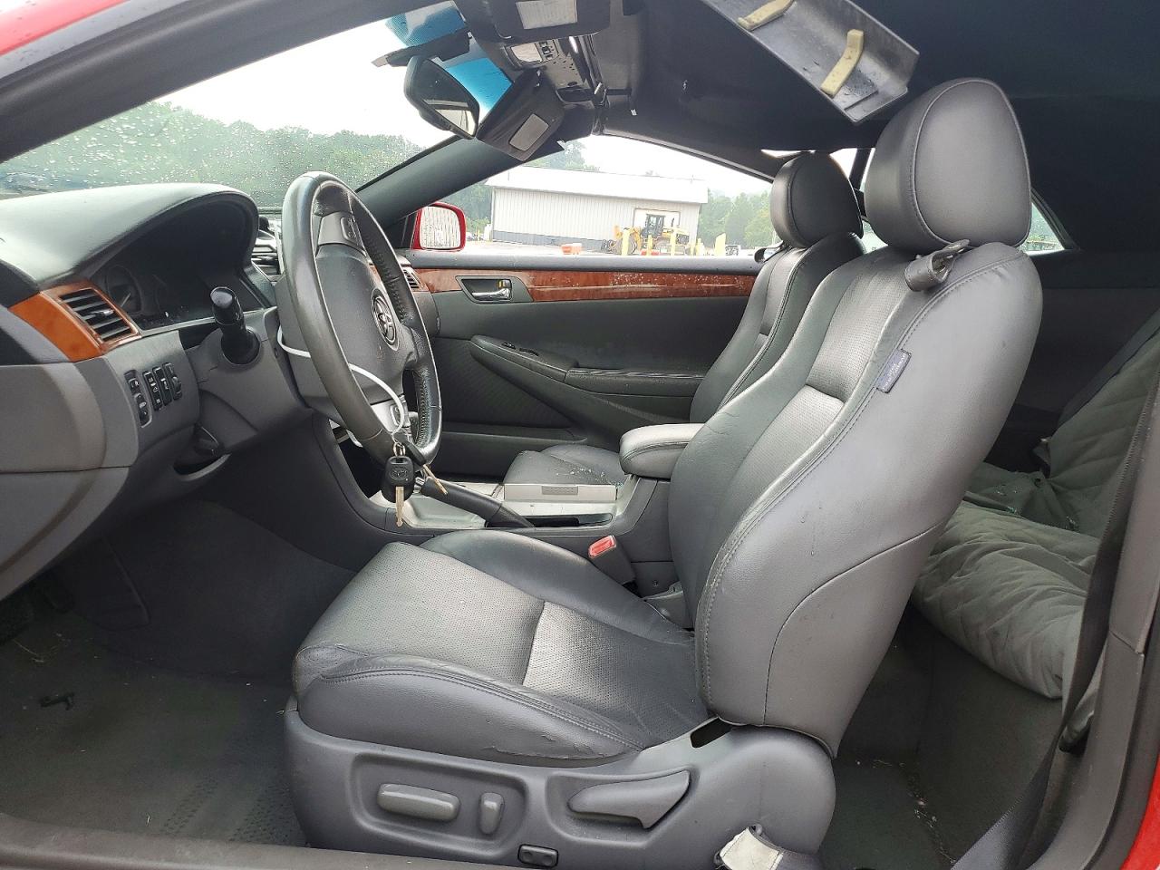 2008 Toyota Camry Solara Sle V6 Red vin: 4T1FA38P28U143347