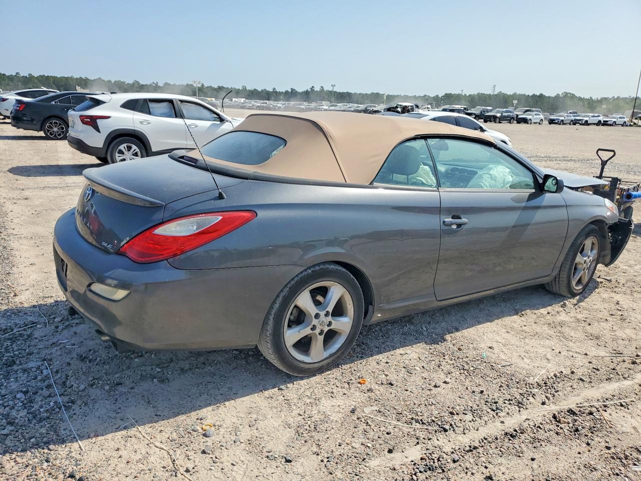 2008 Toyota Camry Solara Sle V6 Gray vin: 4T1FA38P28U145941
