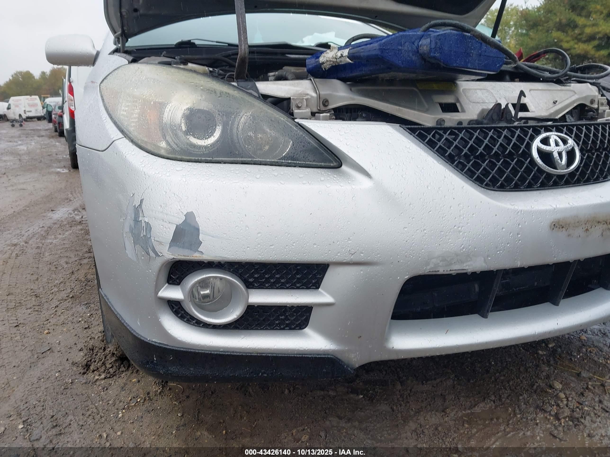 2008 Toyota Camry Solara Sport Silver vin: 4T1FA38P28U149777