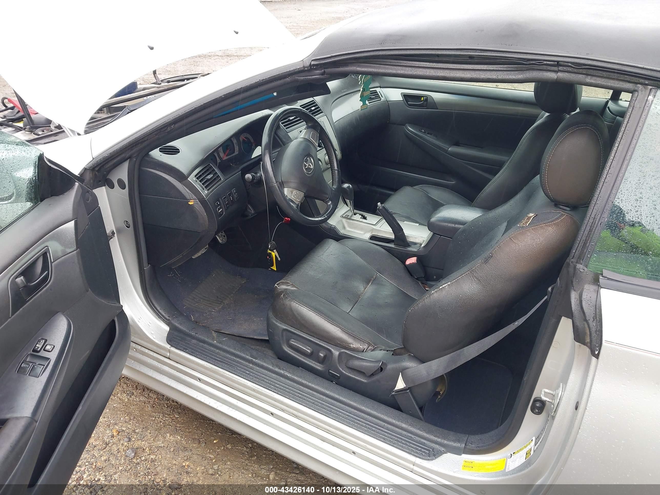 2008 Toyota Camry Solara Sport Silver vin: 4T1FA38P28U149777