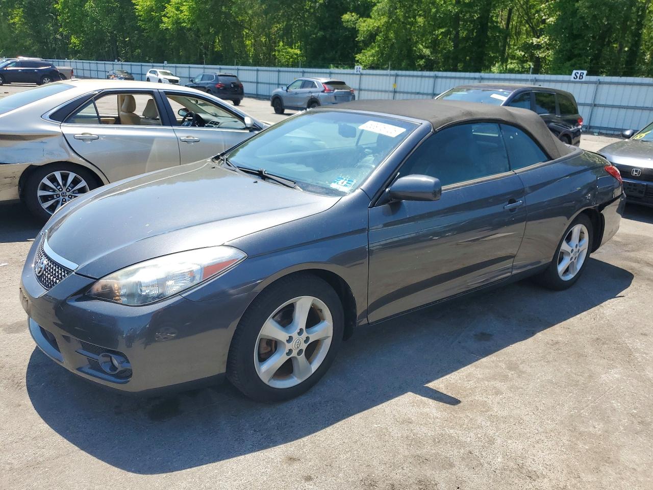 2008 Toyota Camry Solara Sle V6 Gray vin: 4T1FA38P28U160410