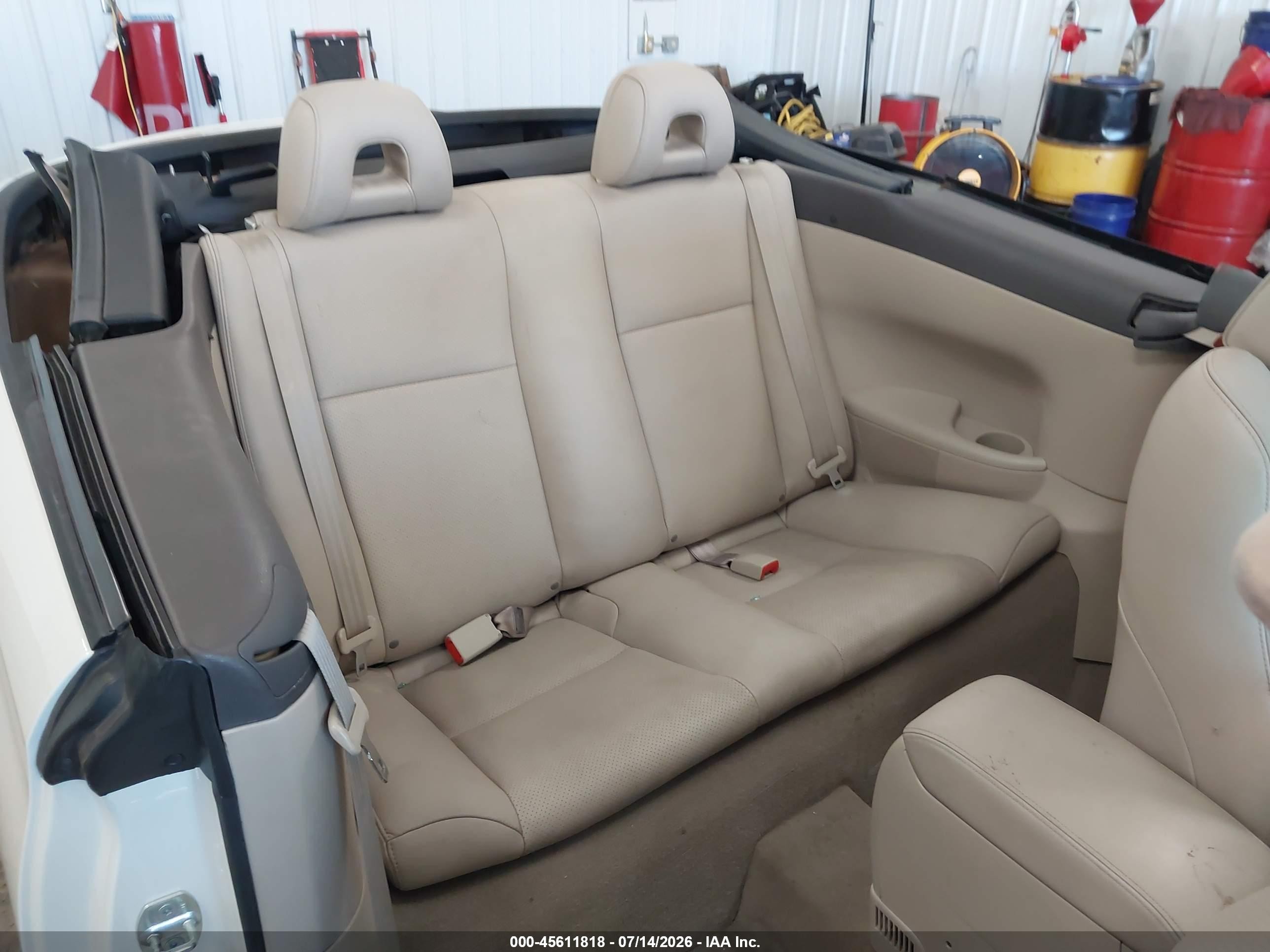 2008 Toyota Camry Solara Sle White vin: 4T1FA38P28U160729